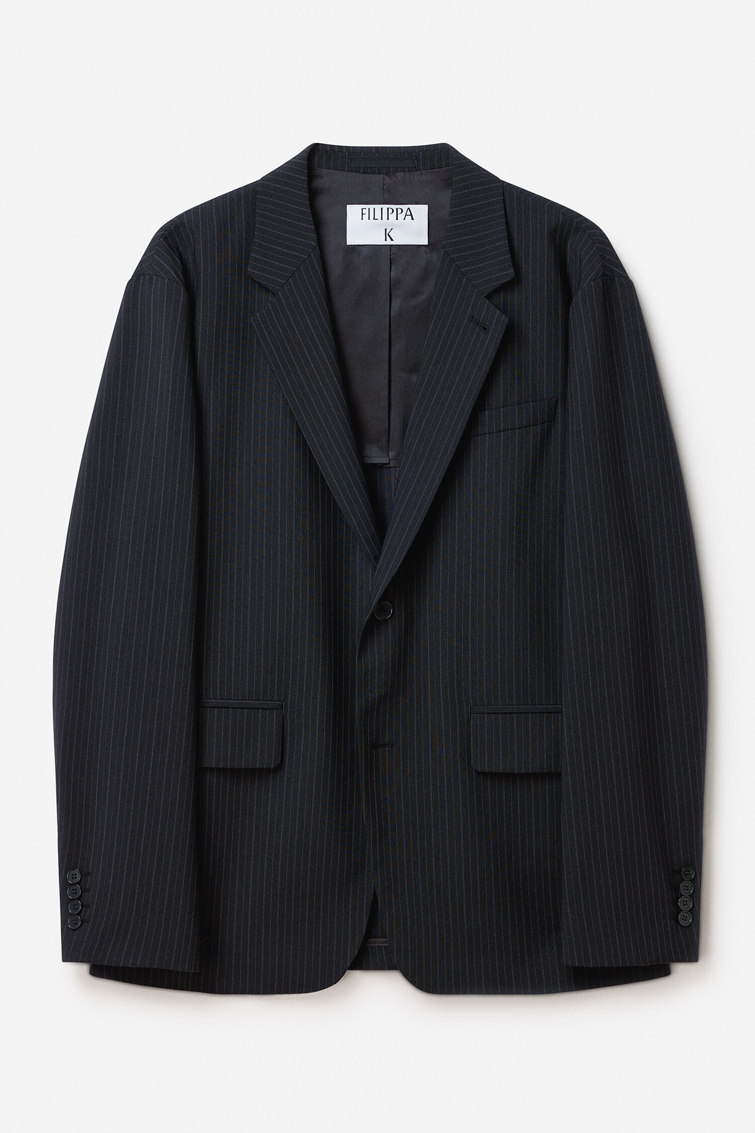 Mathias Pinstripe Blazer