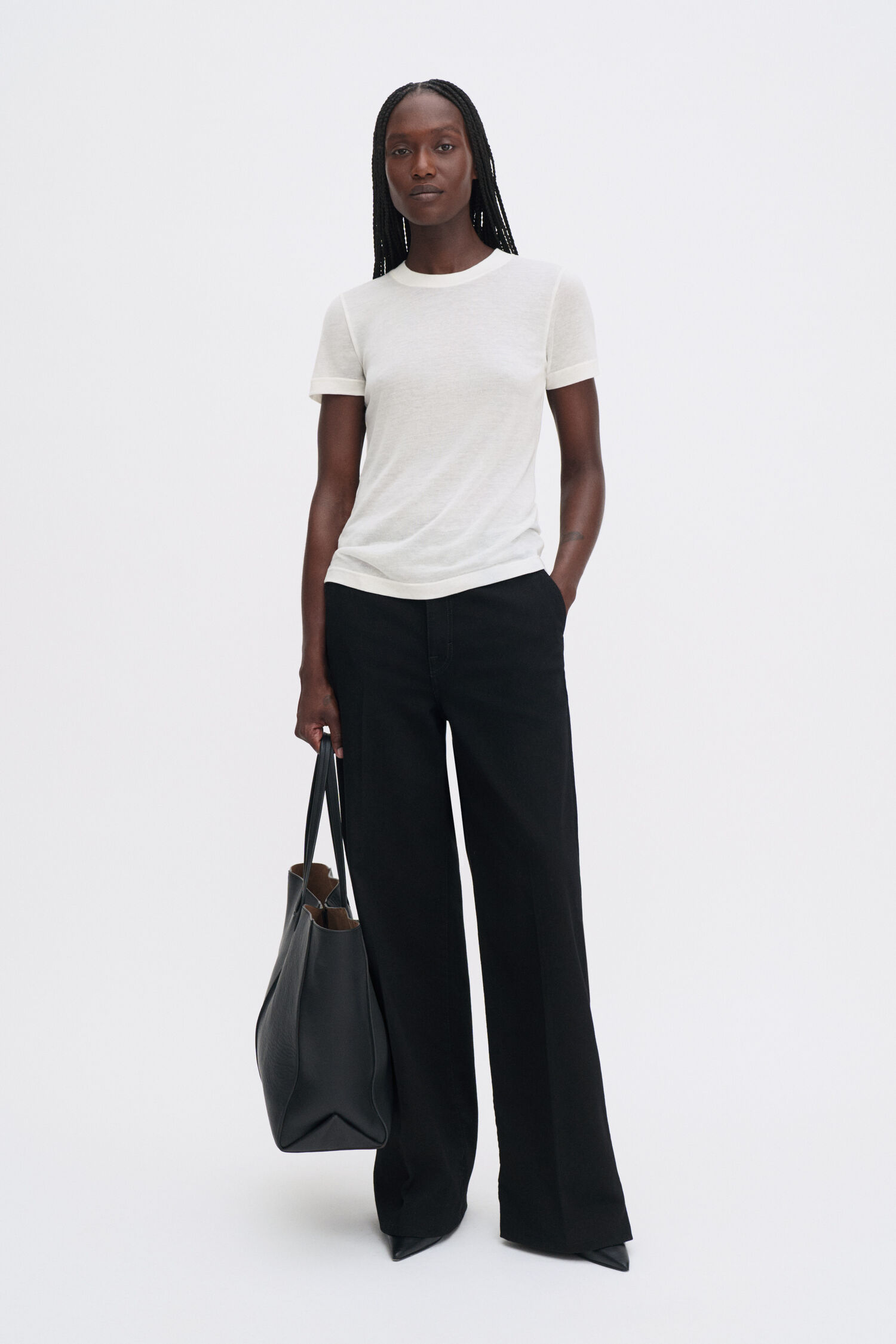 Lyocell Cashmere Tee