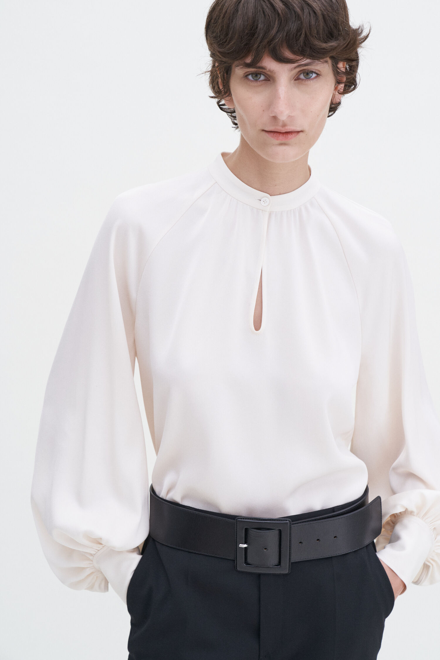 Stand Collar Blouse