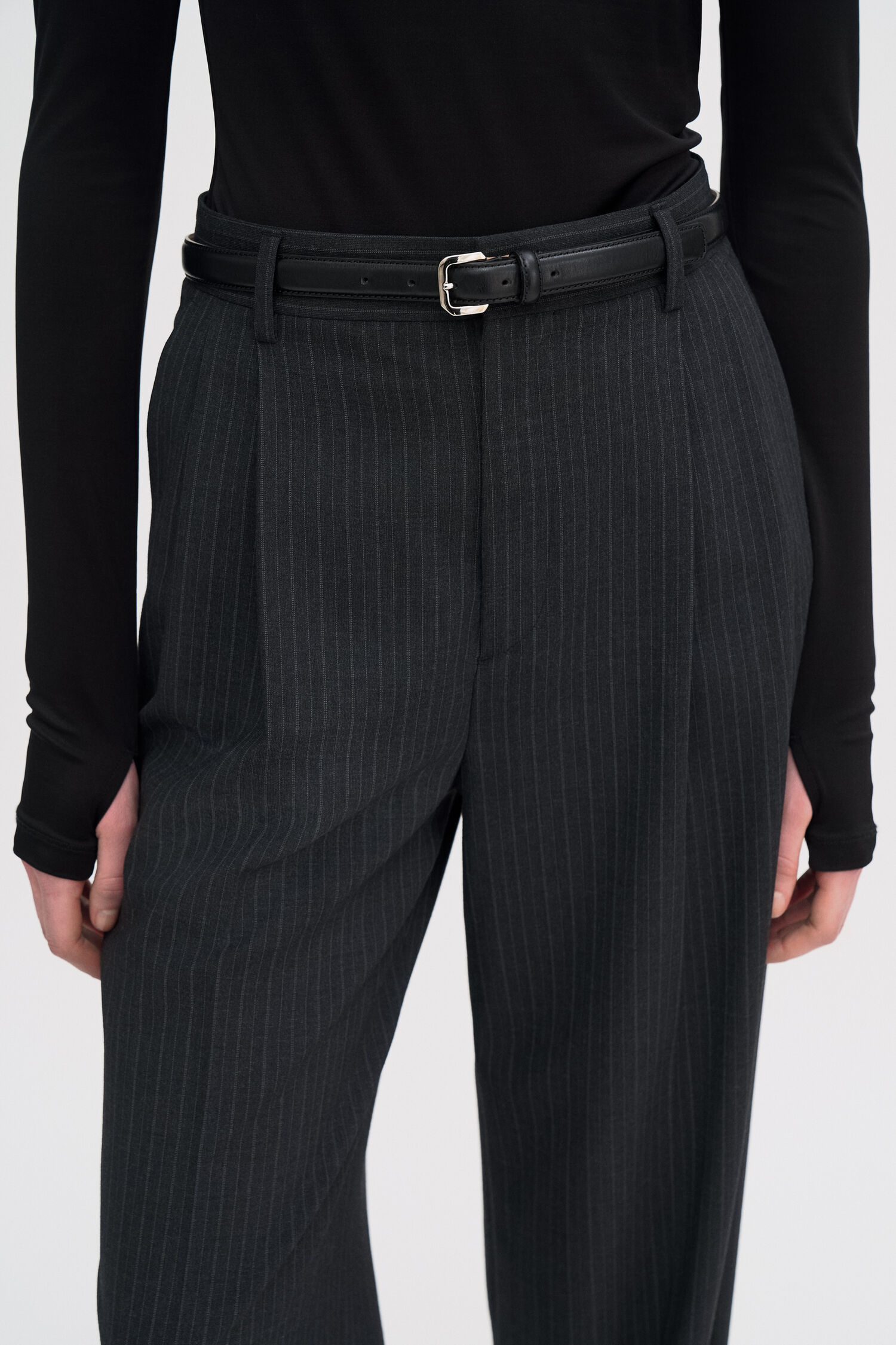 Darcey Pinstripe Trousers