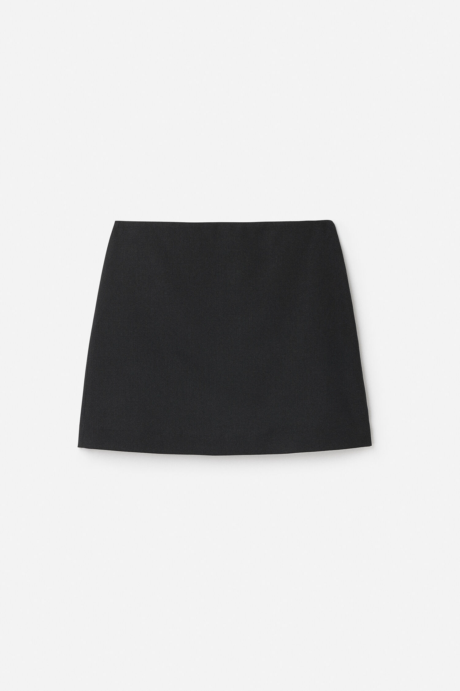 Wool Mini Skirt