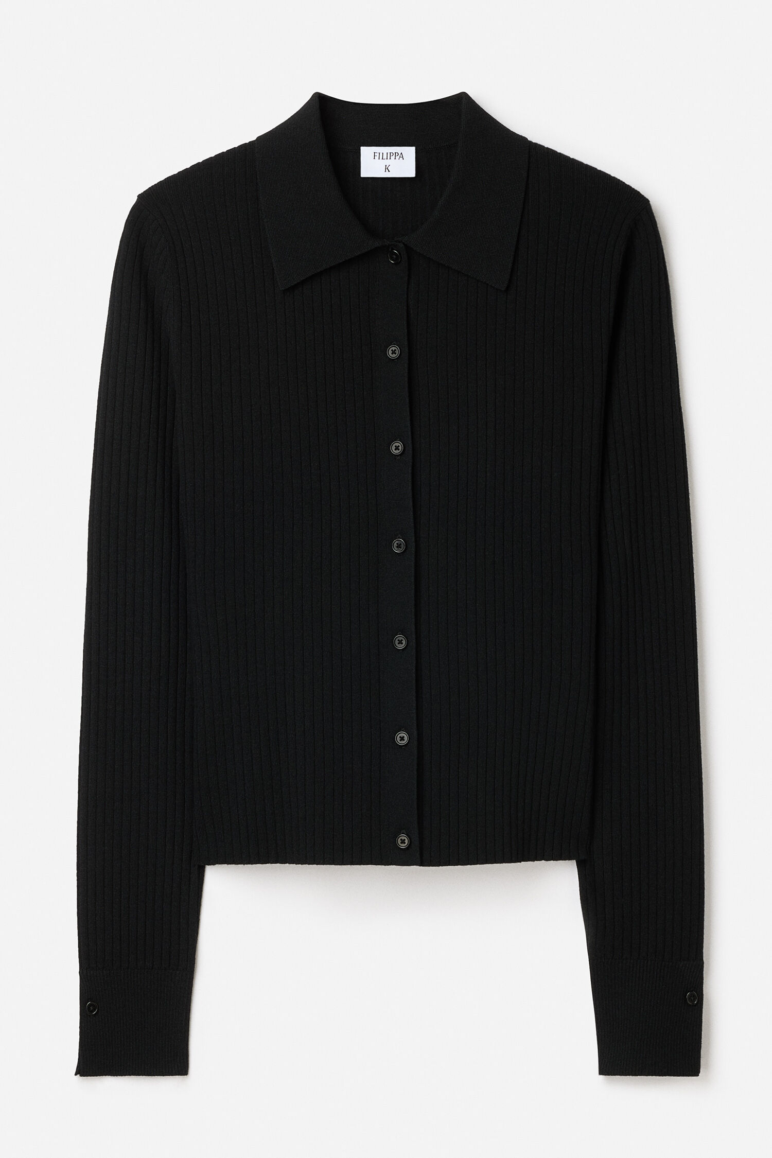 Ribbed Knit Shirt