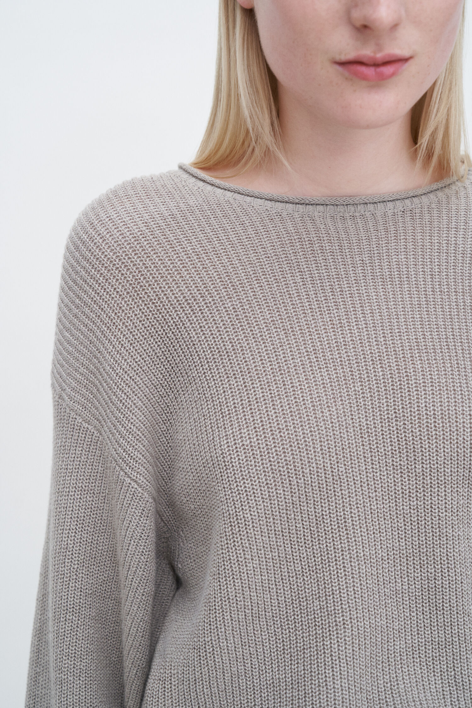 Relaxed Linen Sweater