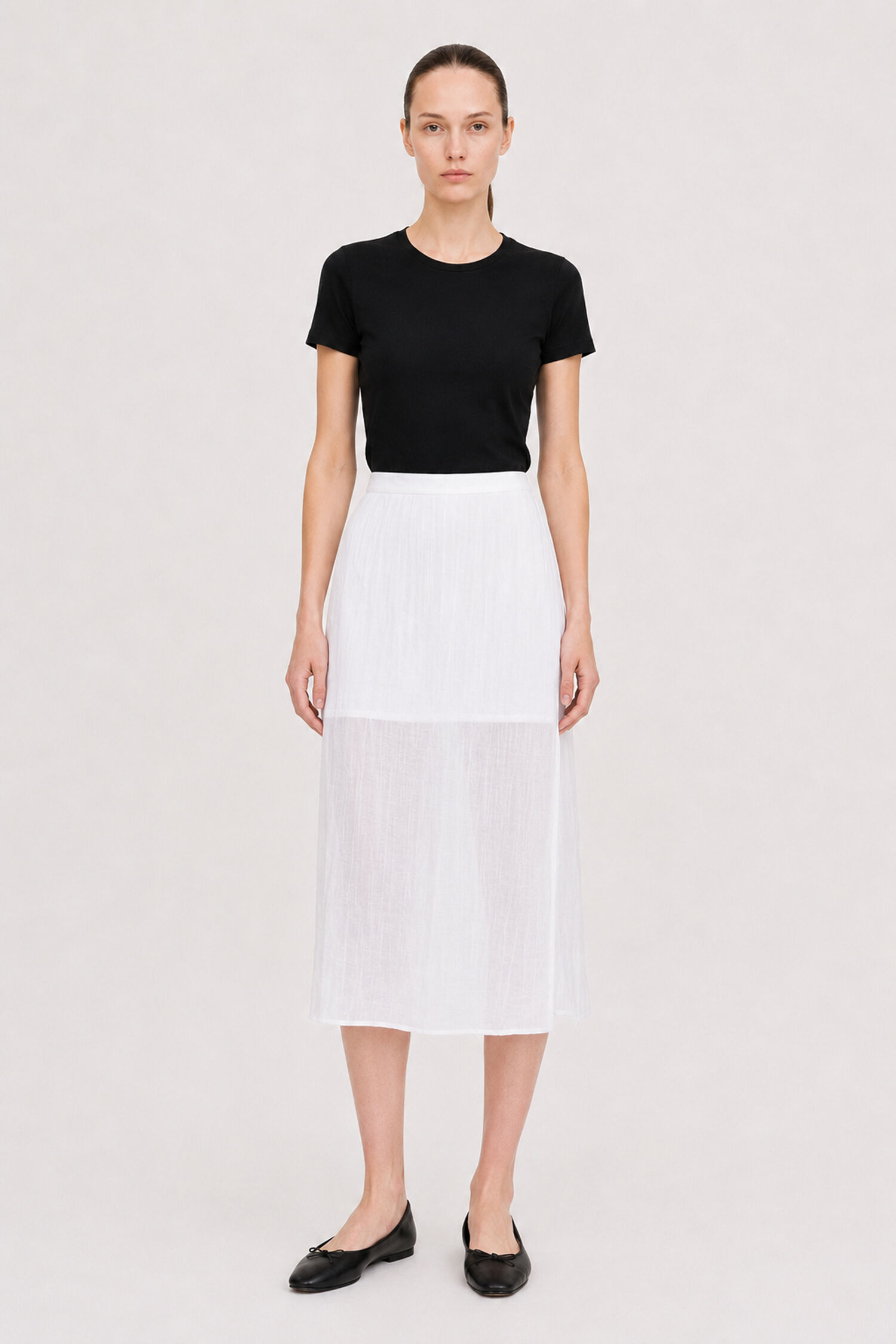 Crinkle skirt