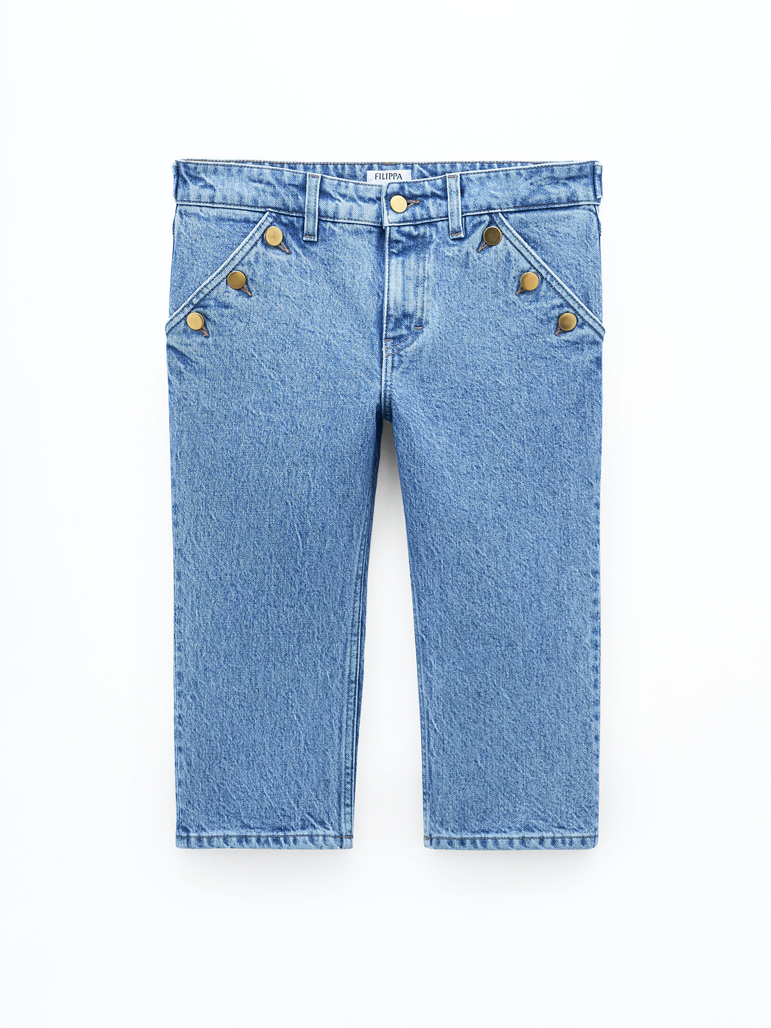 Denim capri 2025 pants