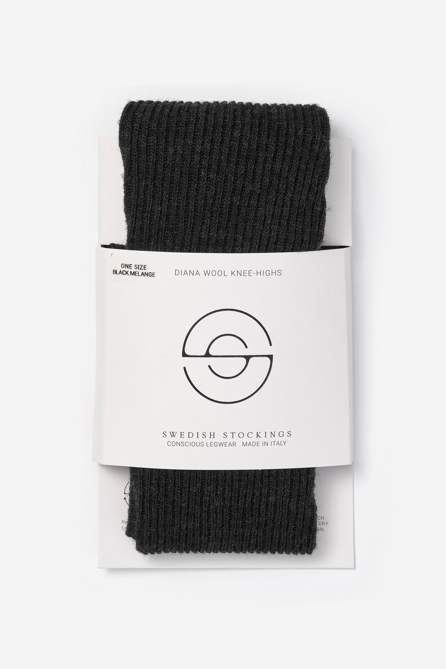 Diana Ribbed Wool Knee-High