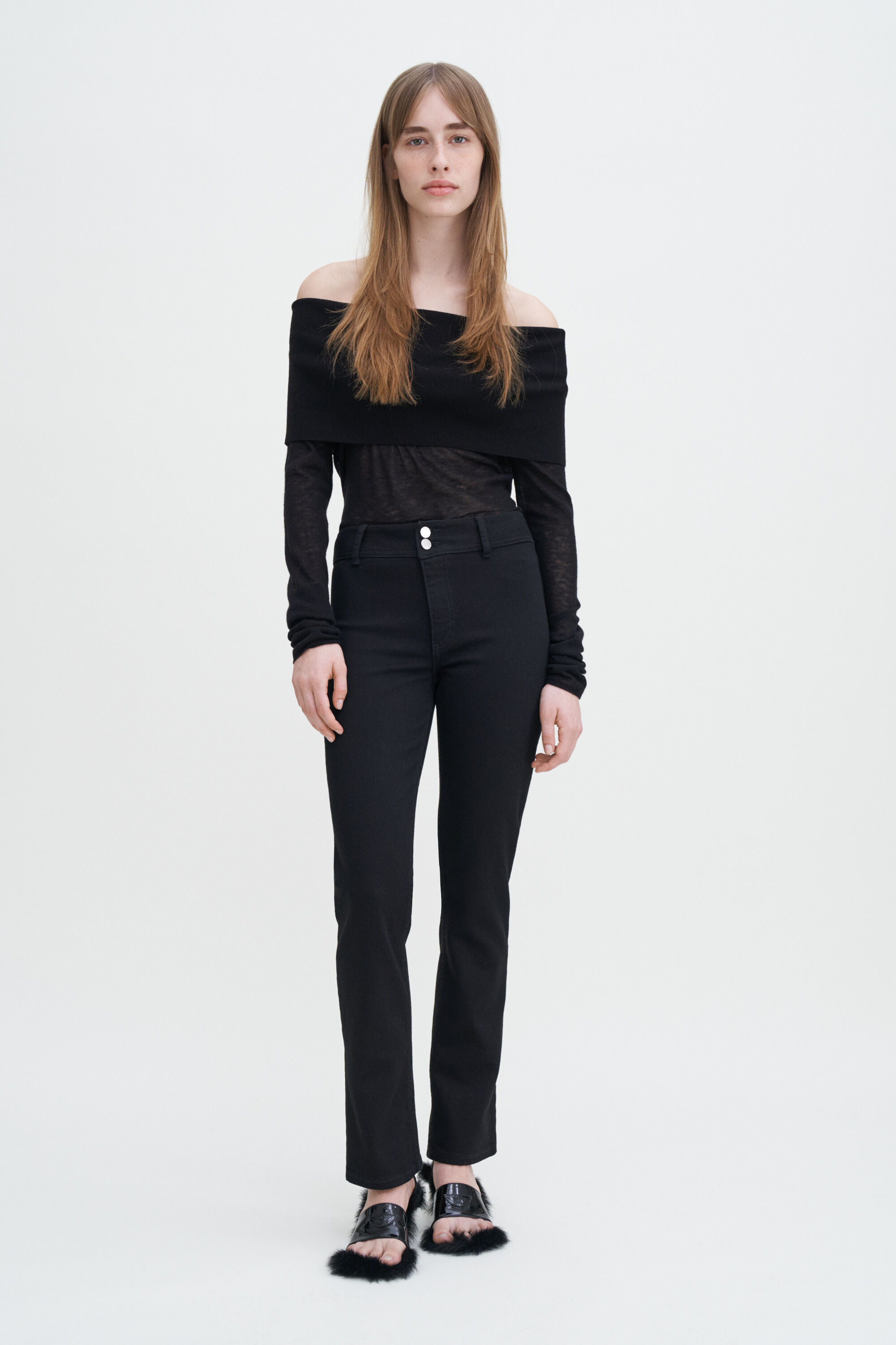 90s Stretch Jeans Black Filippa K