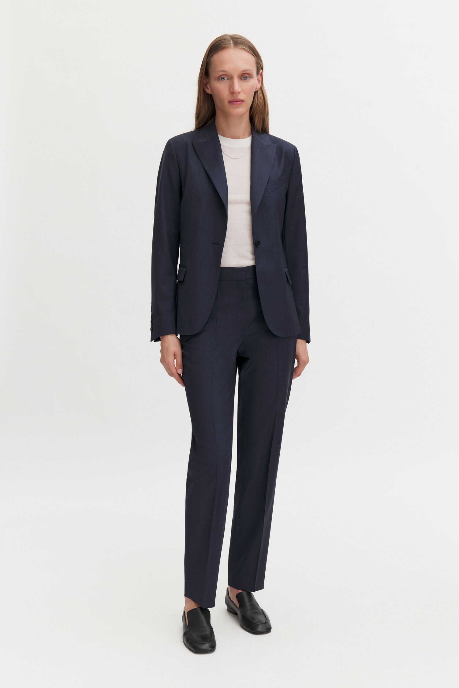 Emma Cropped Cool Wool Trousers