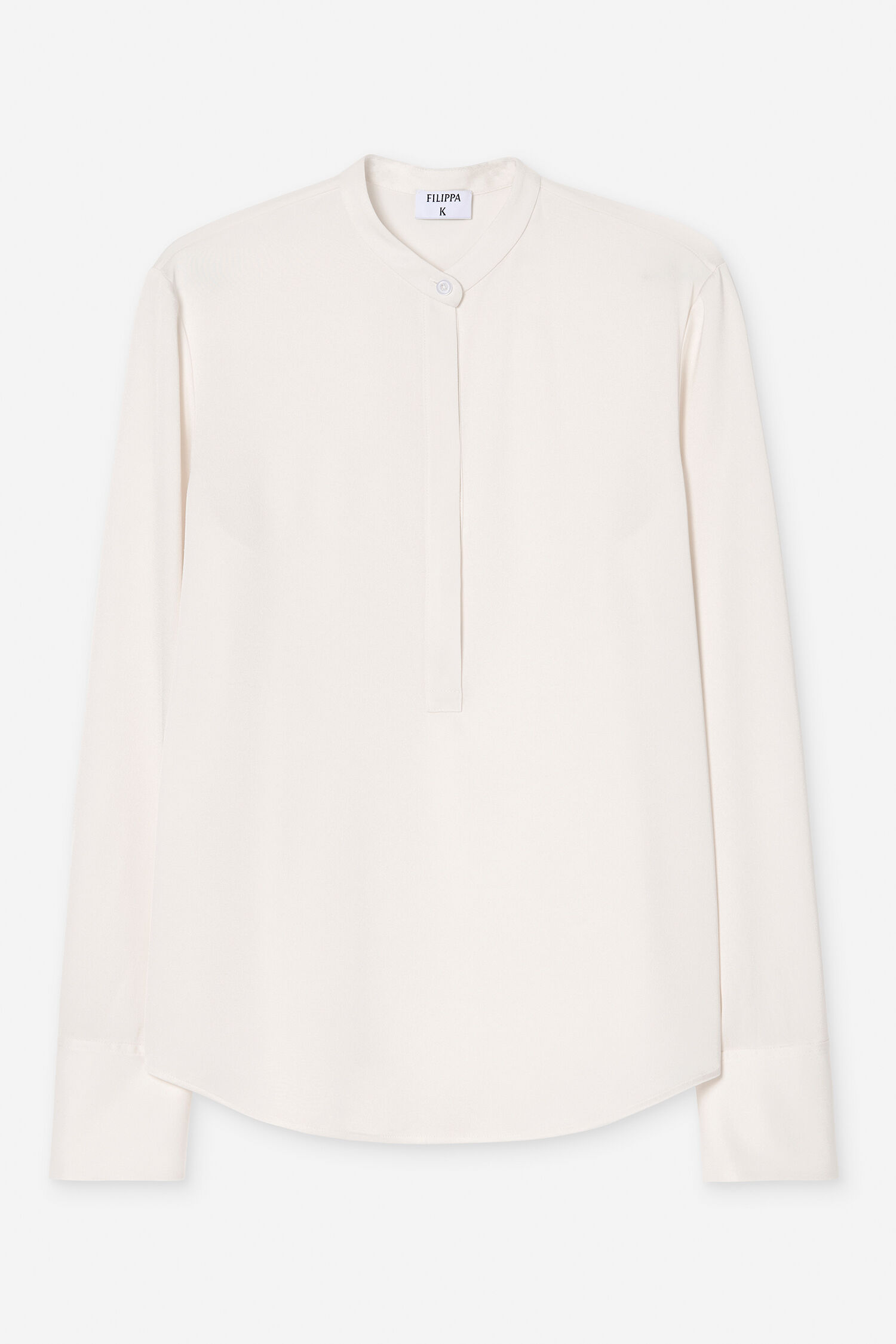 Half Placket Collar Blouse