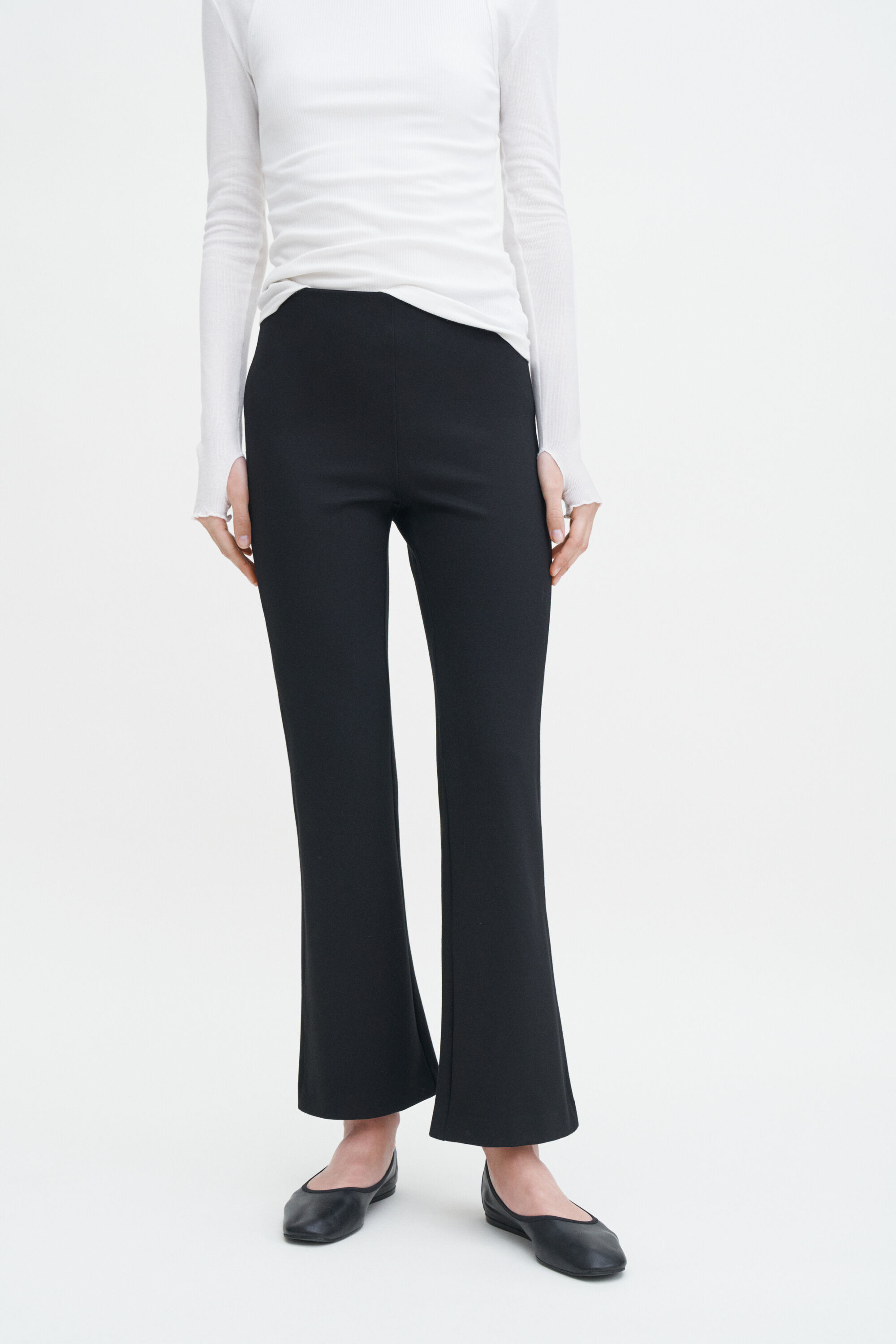 Poe cropped jersey pants filippa k sale