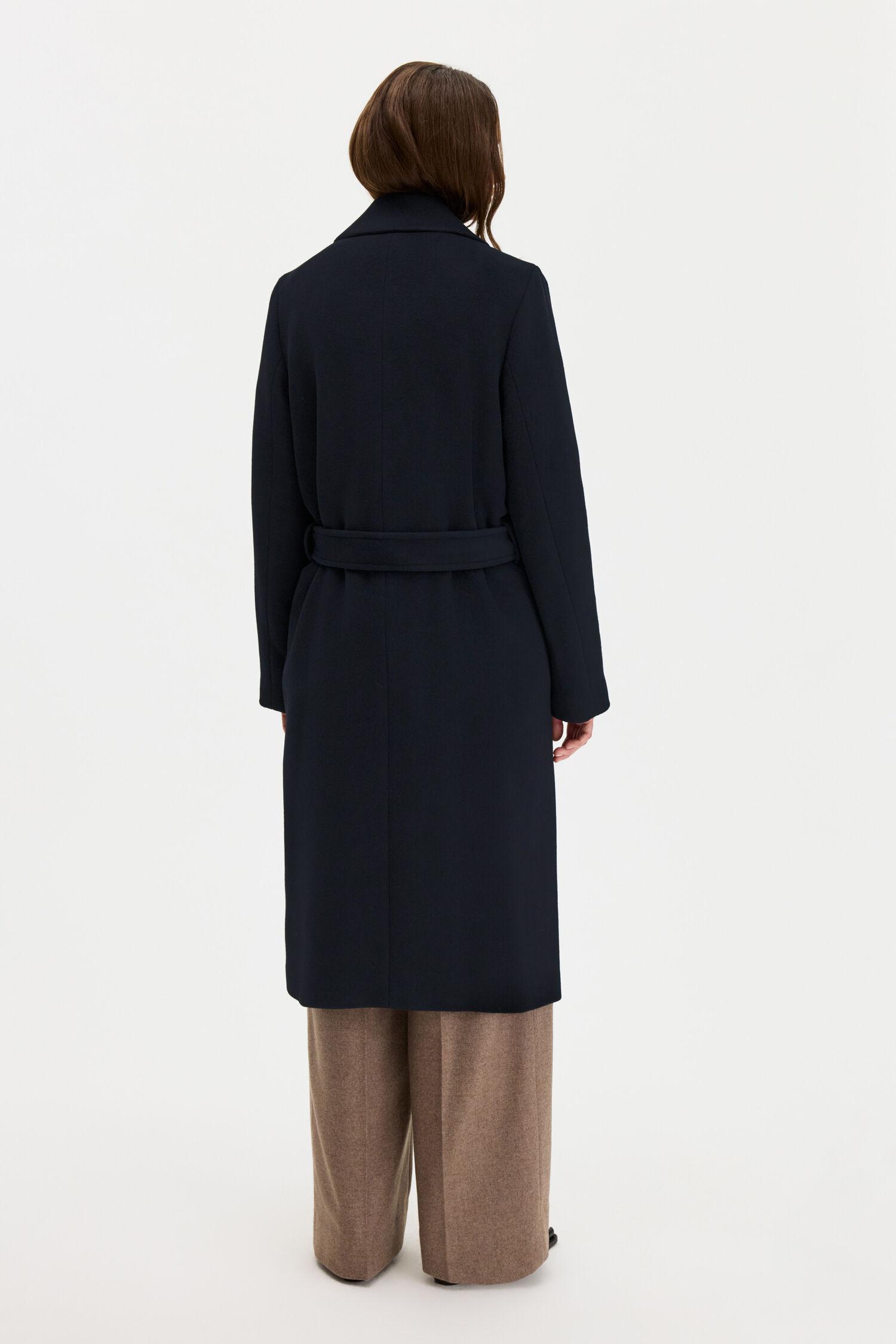 Charlotte Wool Belted Coat