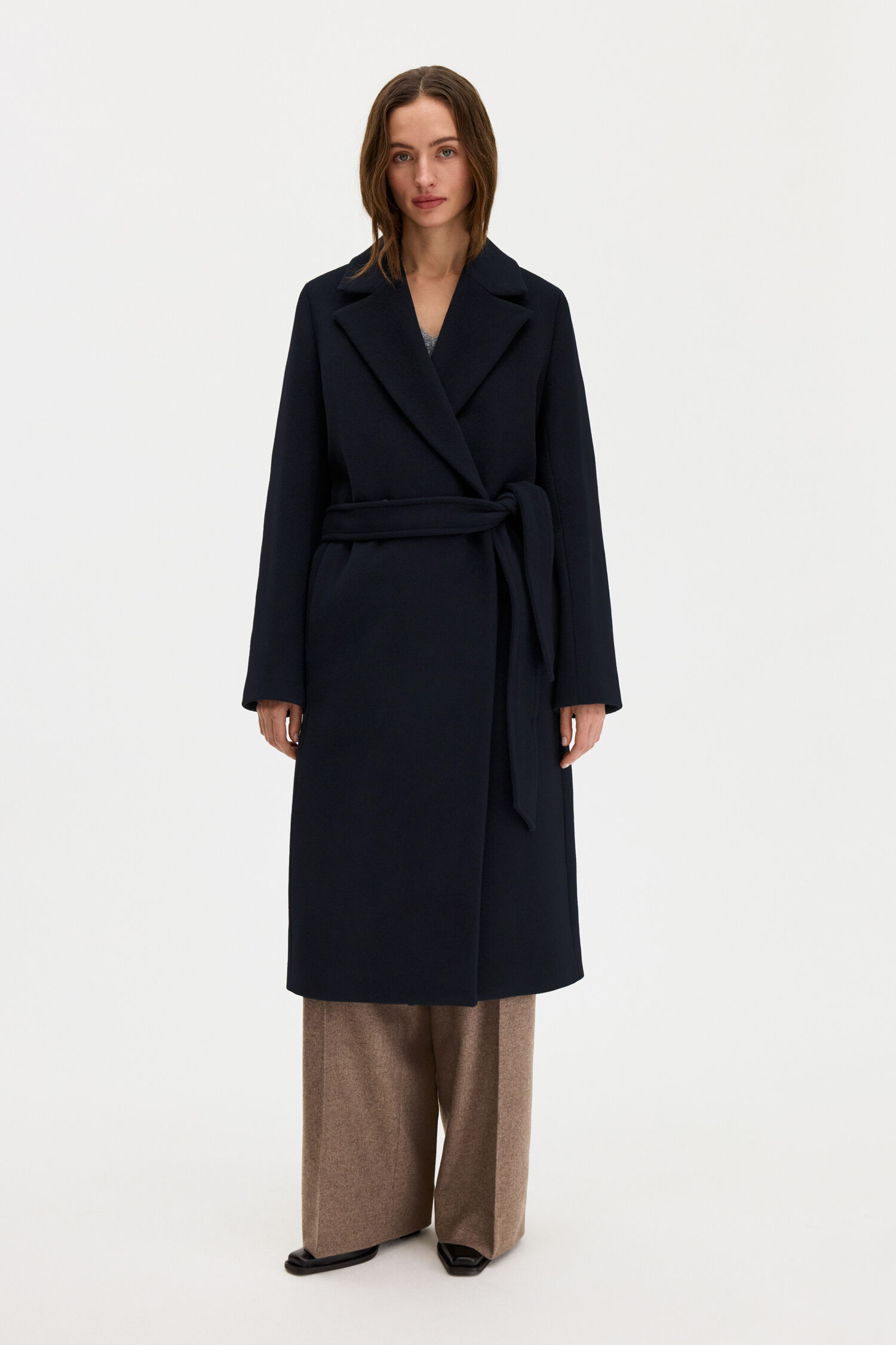 Charlotte Wool Belted Coat