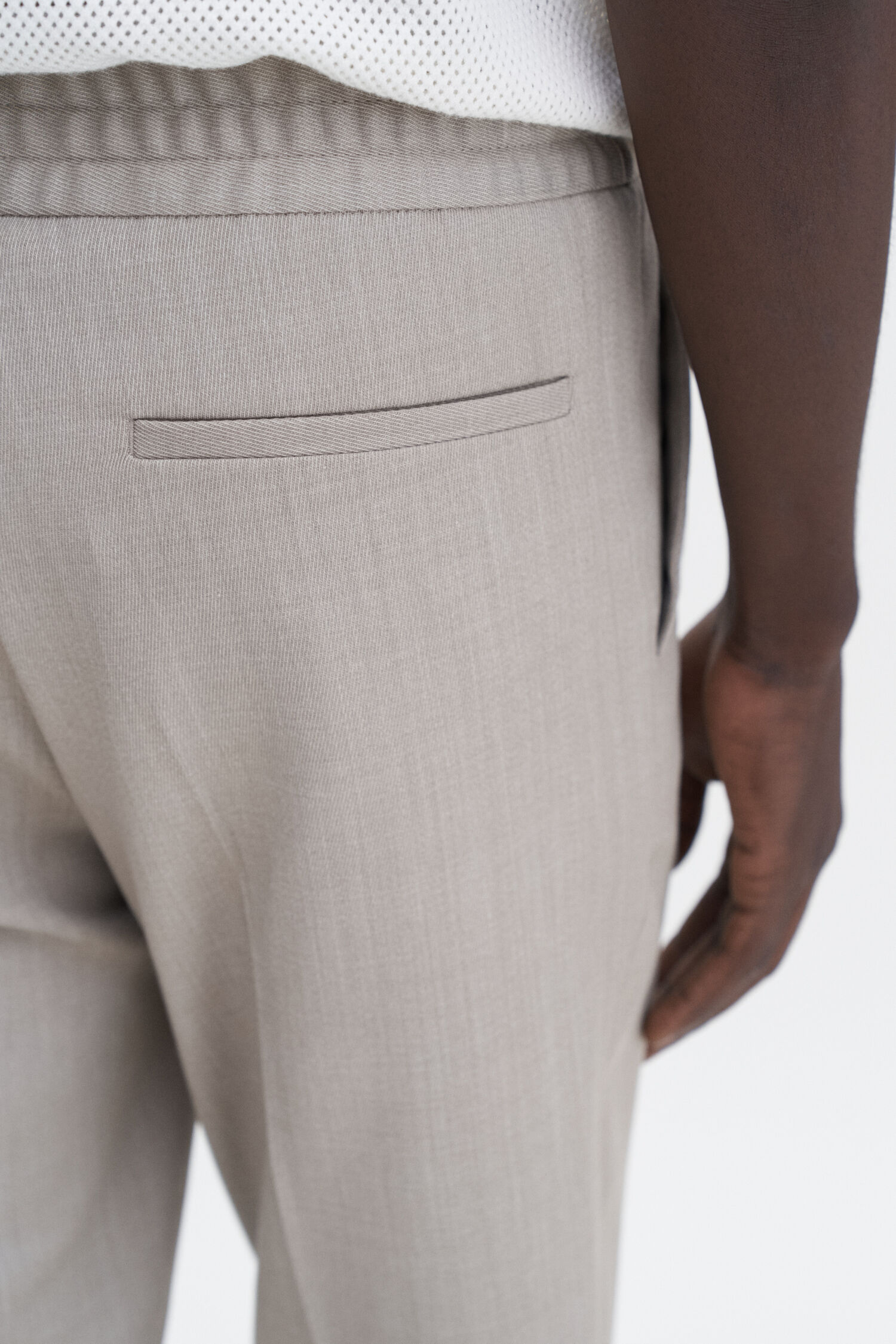 Terry Cropped Trousers