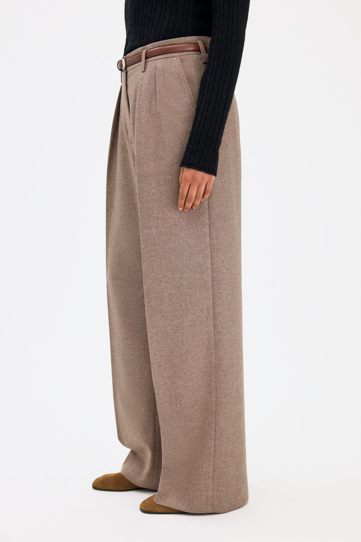 Paloma Flannel Trousers