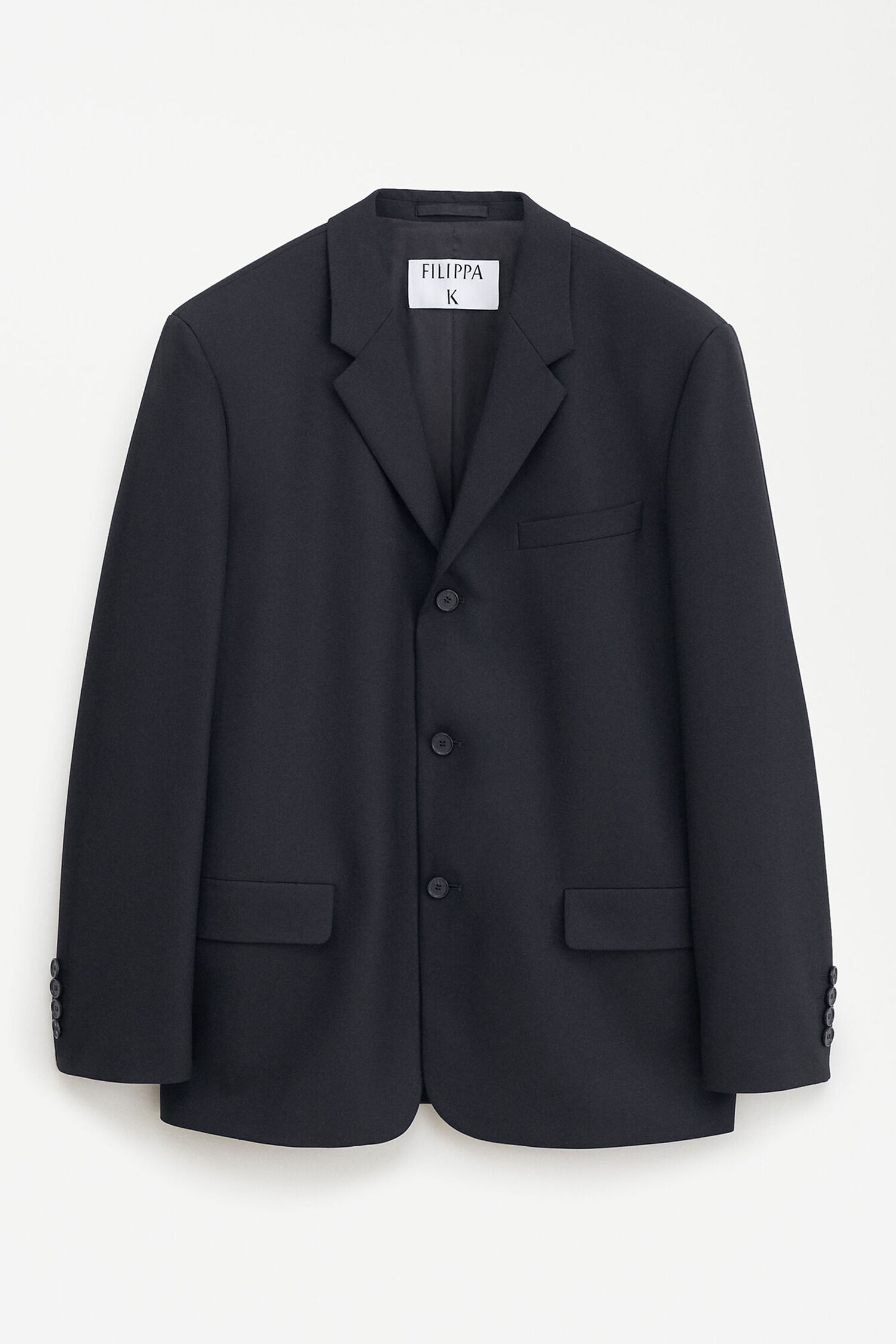 Single Breasted Wool Blazer