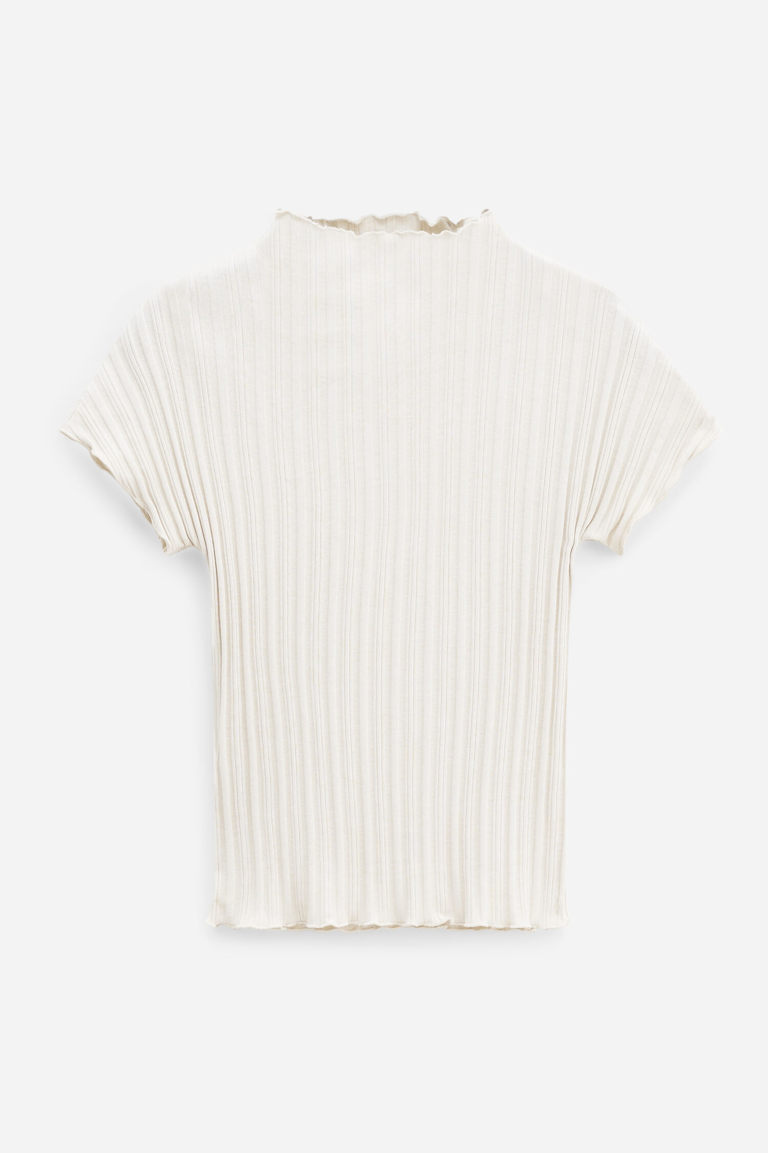 Rib Cap Sleeve Top