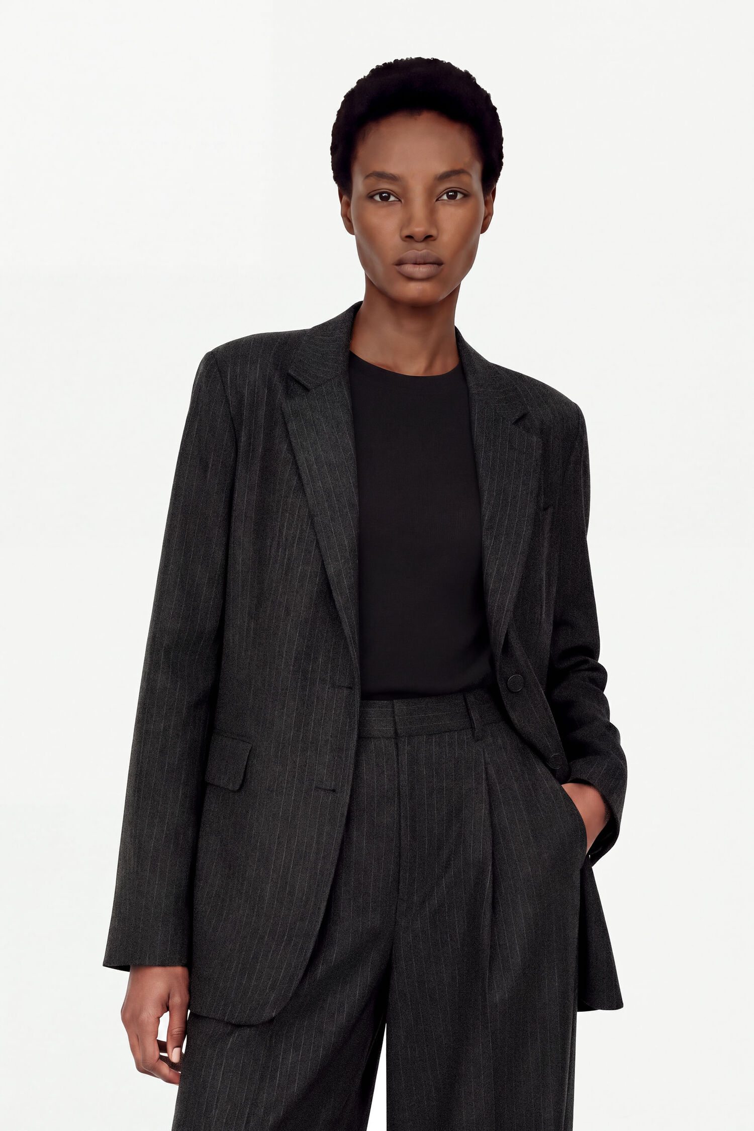 Delilah Flannel Blazer