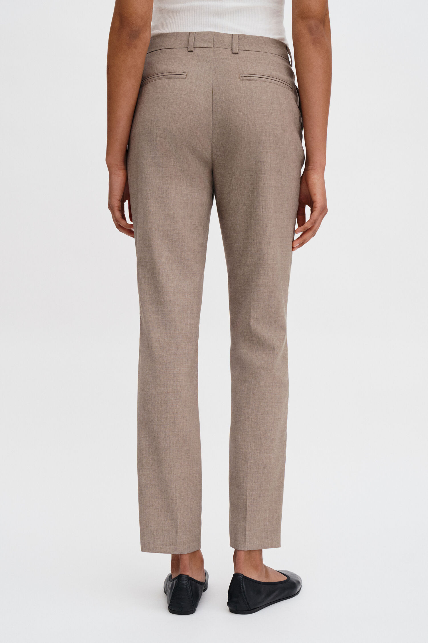 Emma Cropped Cool Wool Trouser