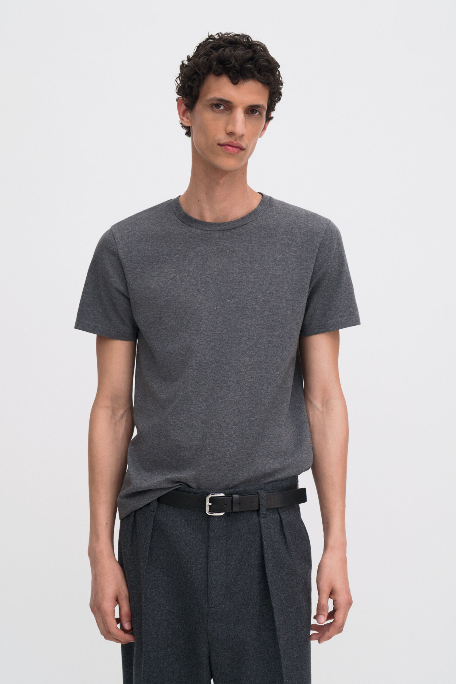 Stretch Cotton Tee