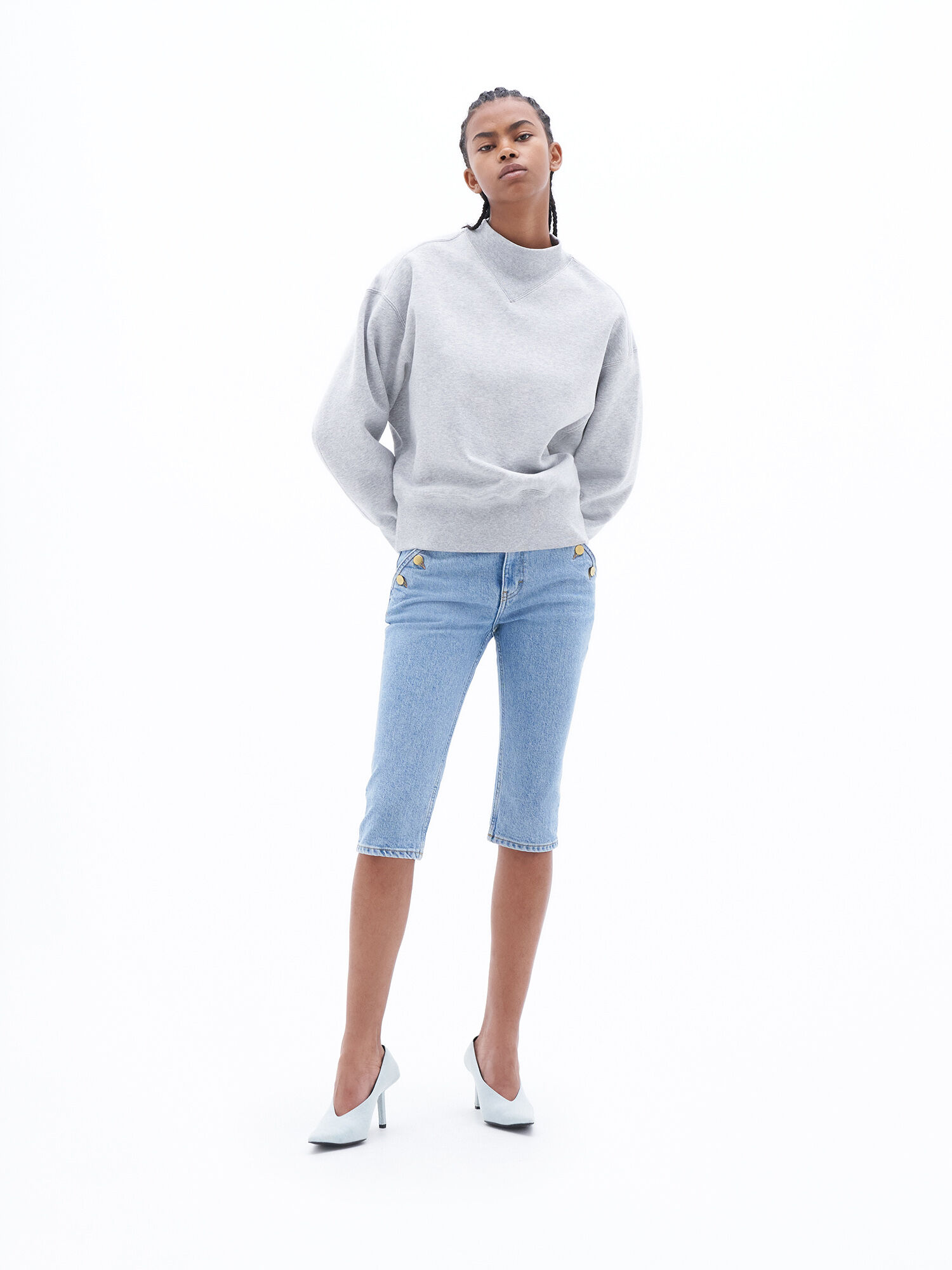 Filippa k on sale oversized brushed sweatshirt
