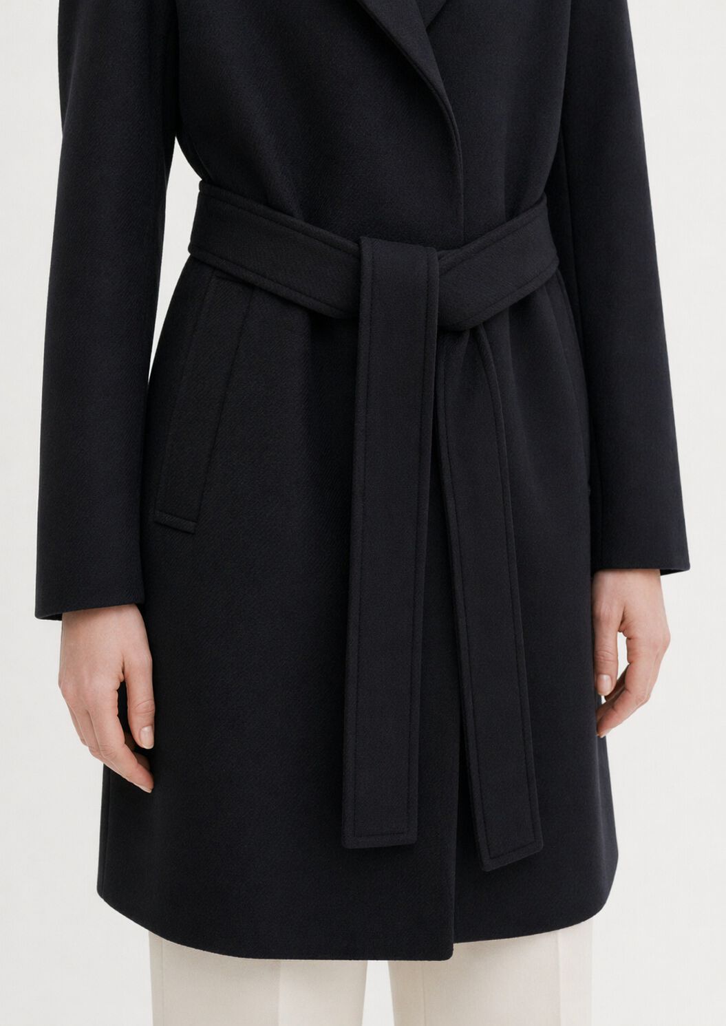 Kaya Coat - Black | FILIPPA K