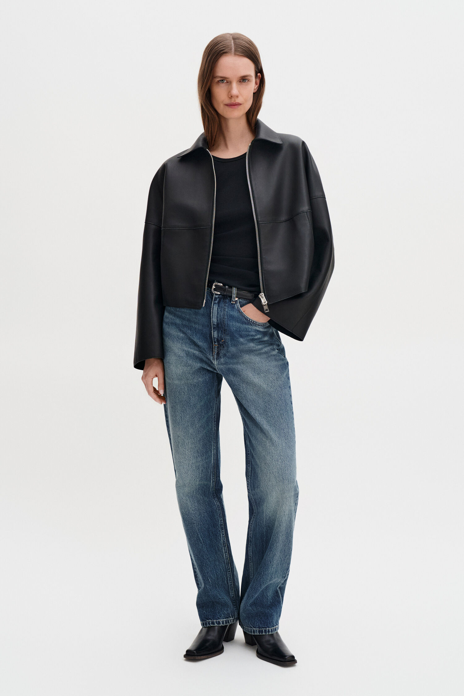 Leather Coach Jacket