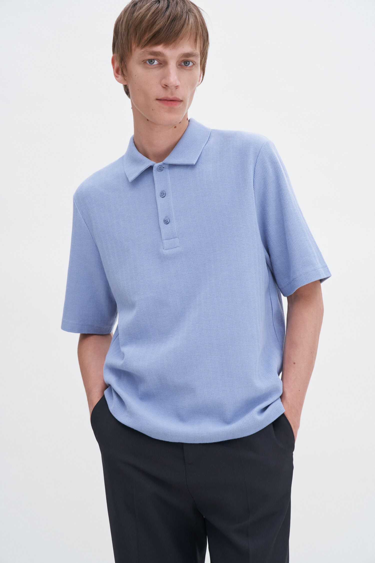 Cotton Jersey Polo Shirt