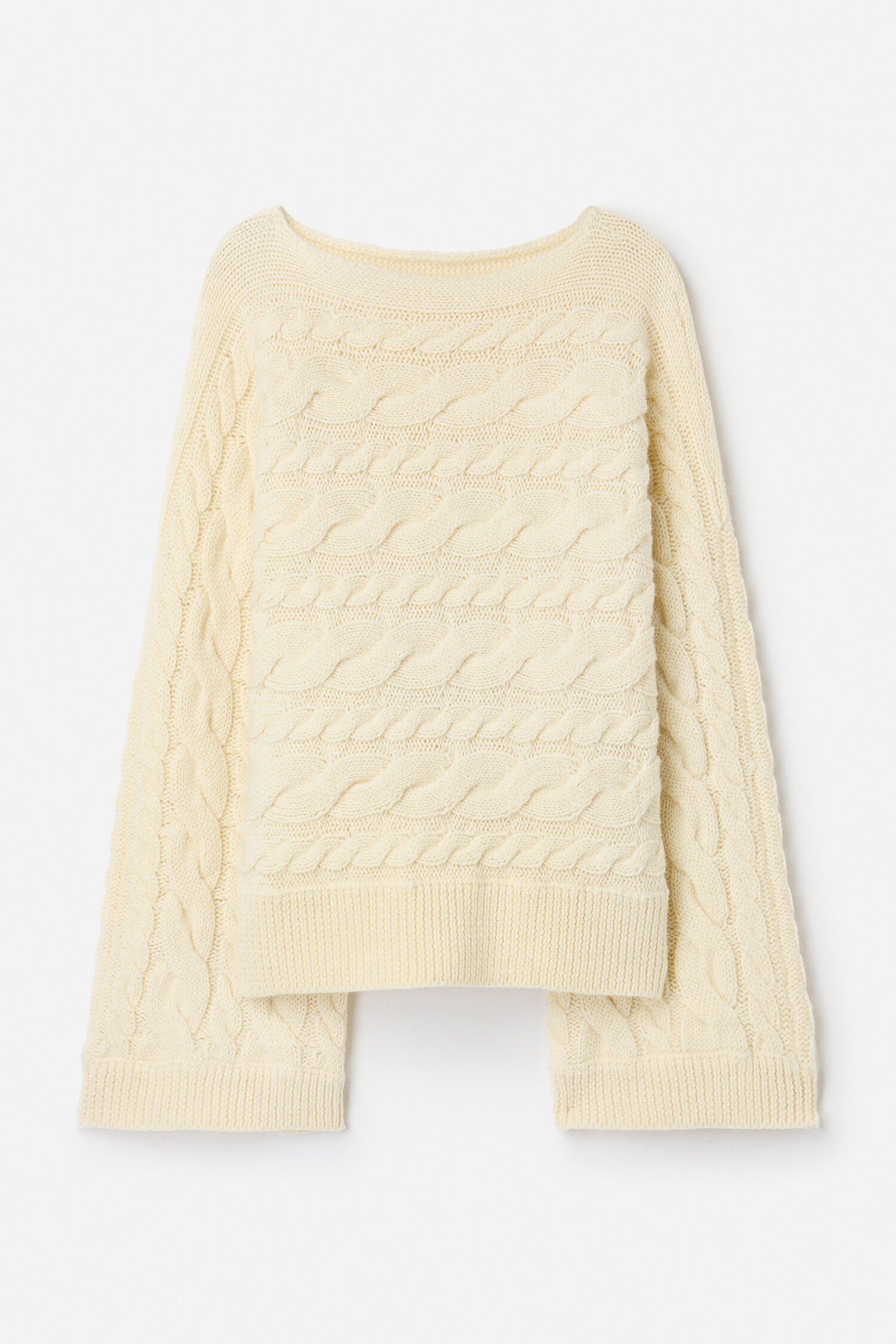 Swedish Wool Braided Sweater