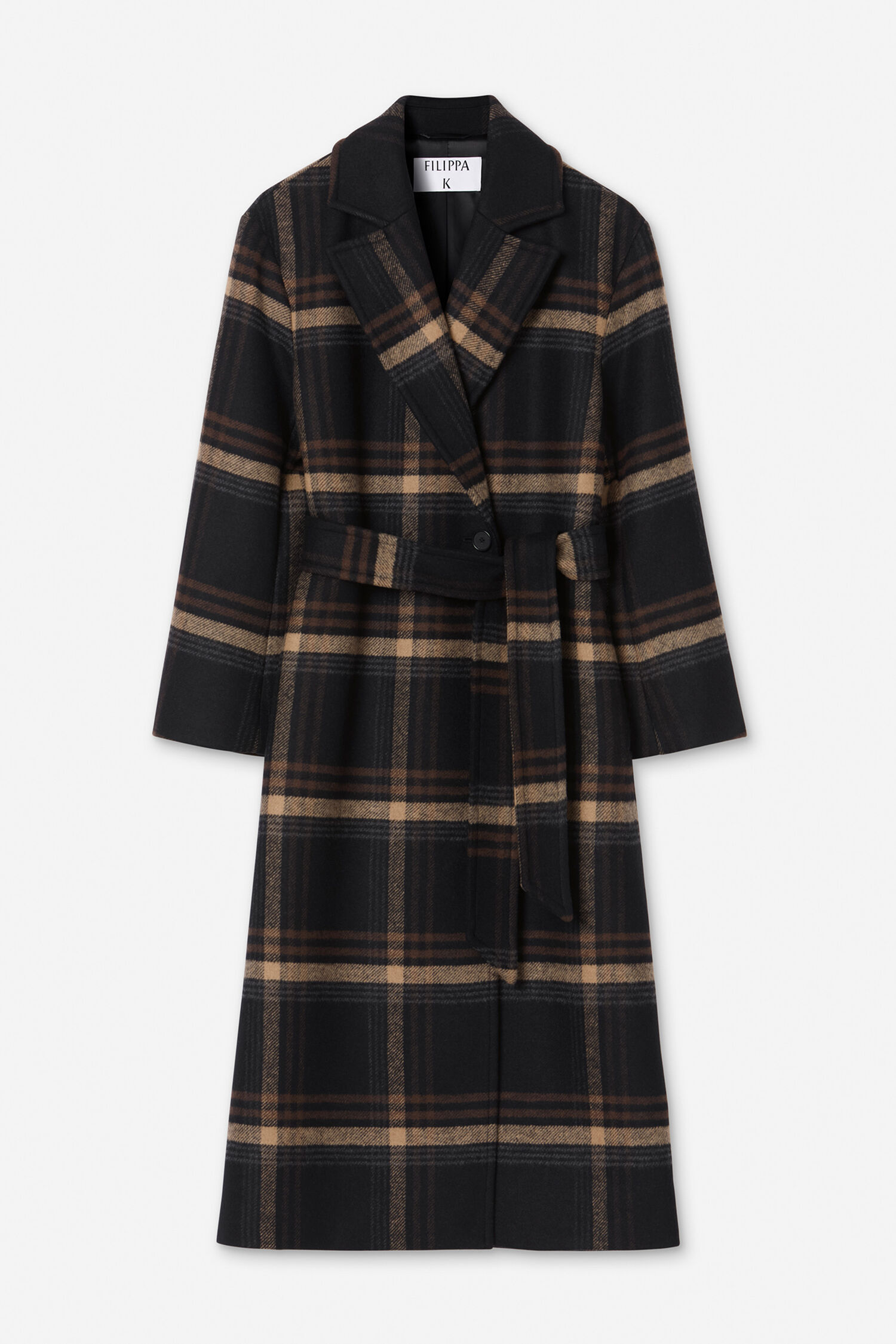 Alyssa Check Coat