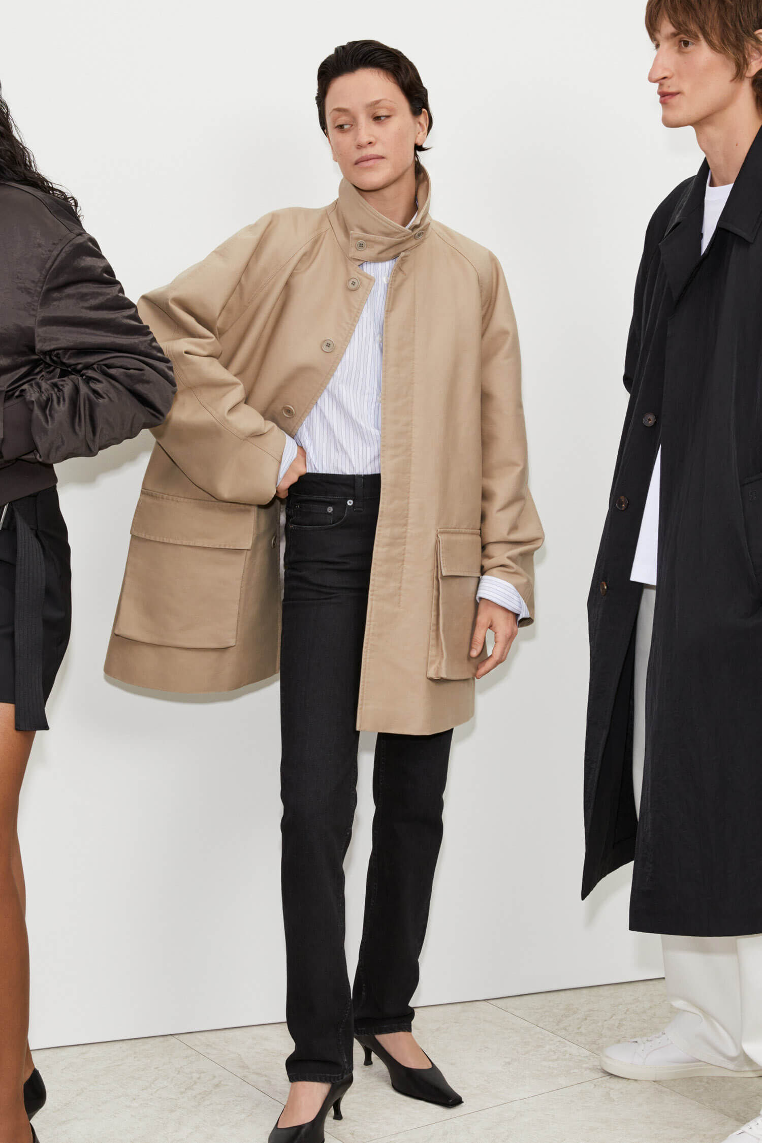 Padded Patch Pocket Jacket