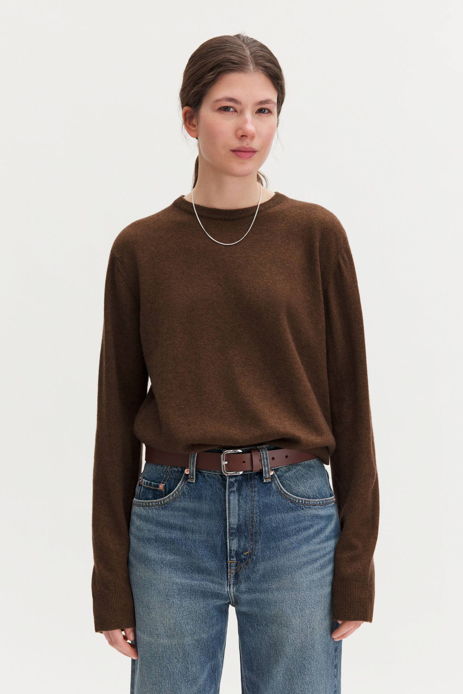Soft Wool Crewneck Sweater