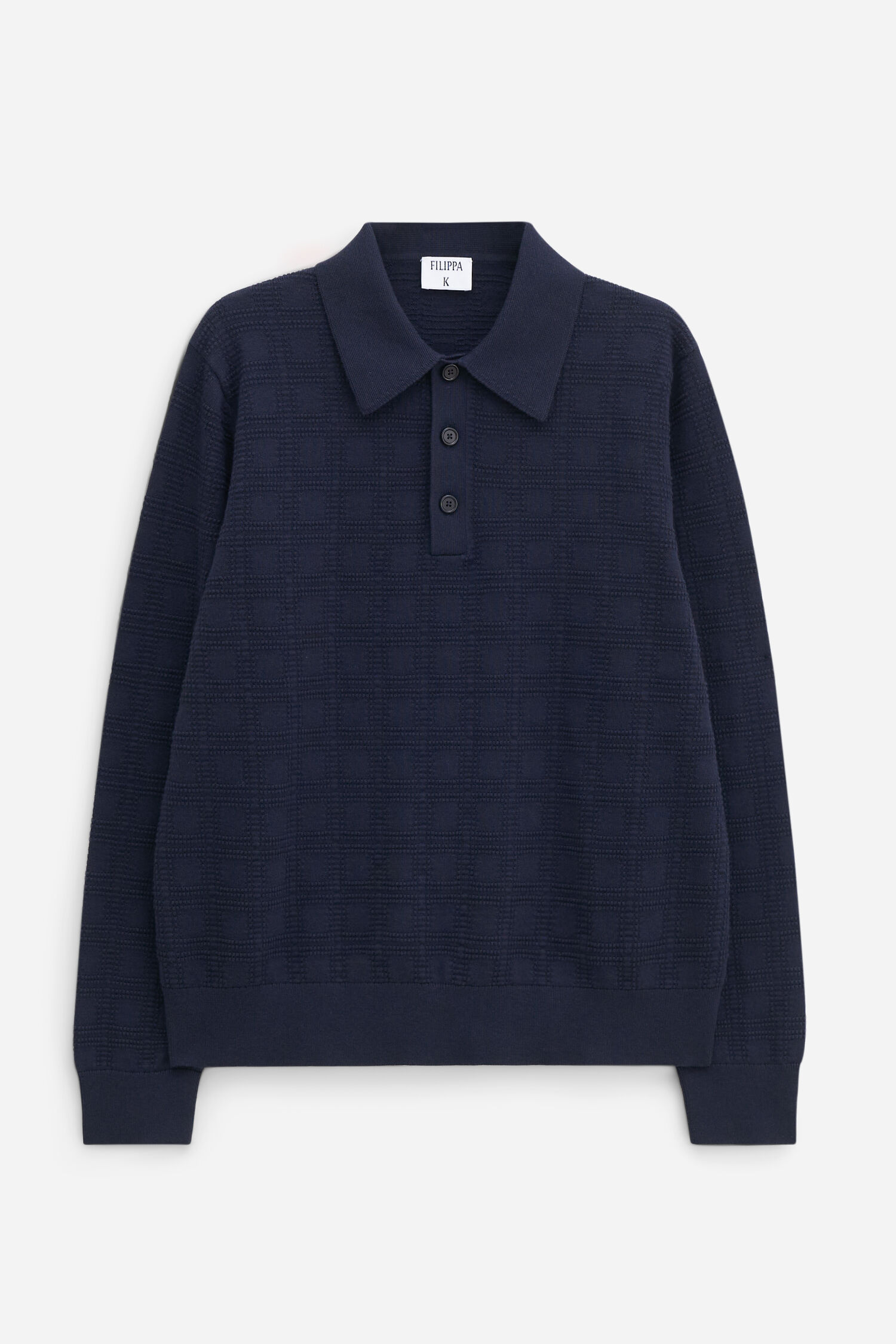 Square Knit Polo