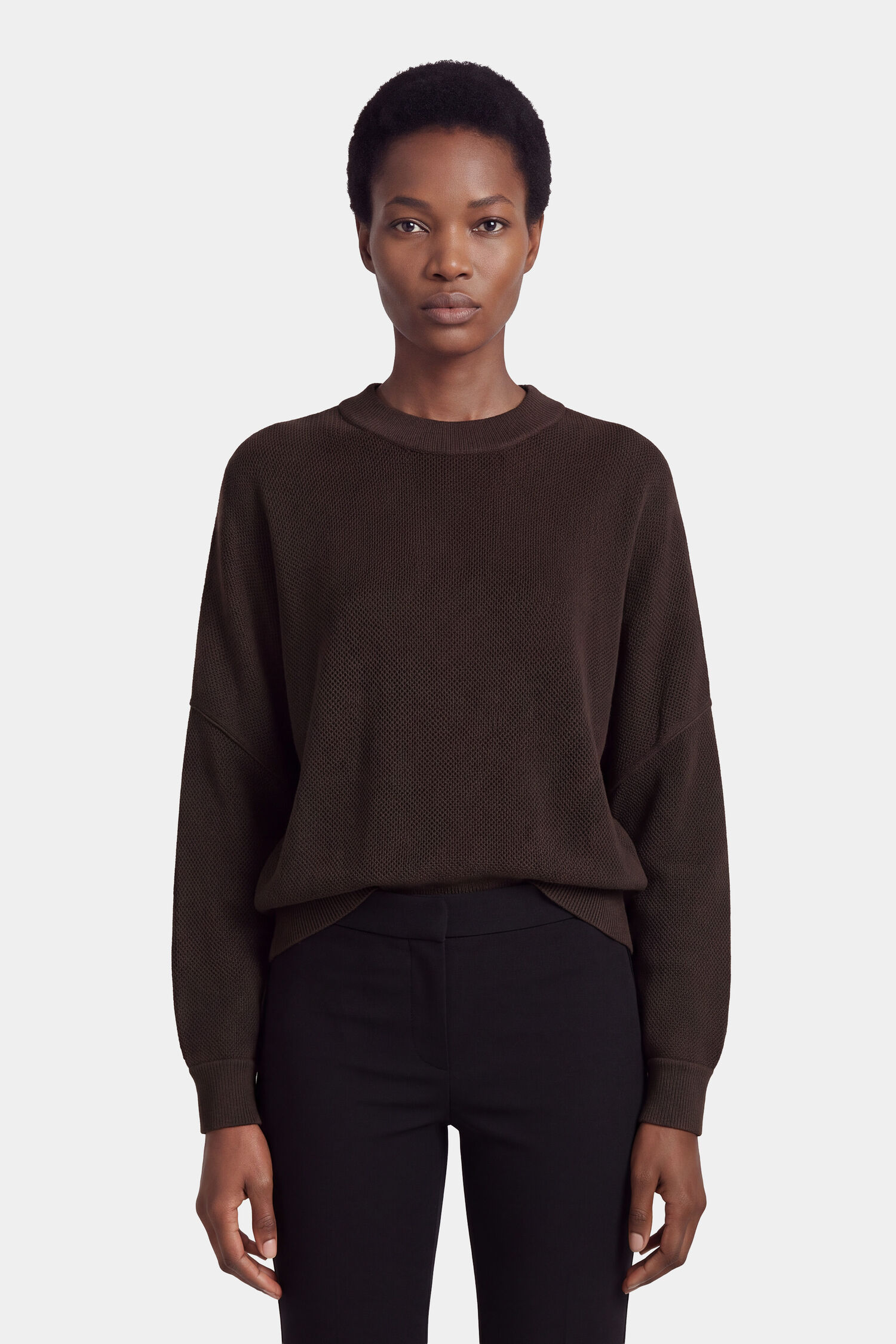 Mesh Knit Sweater