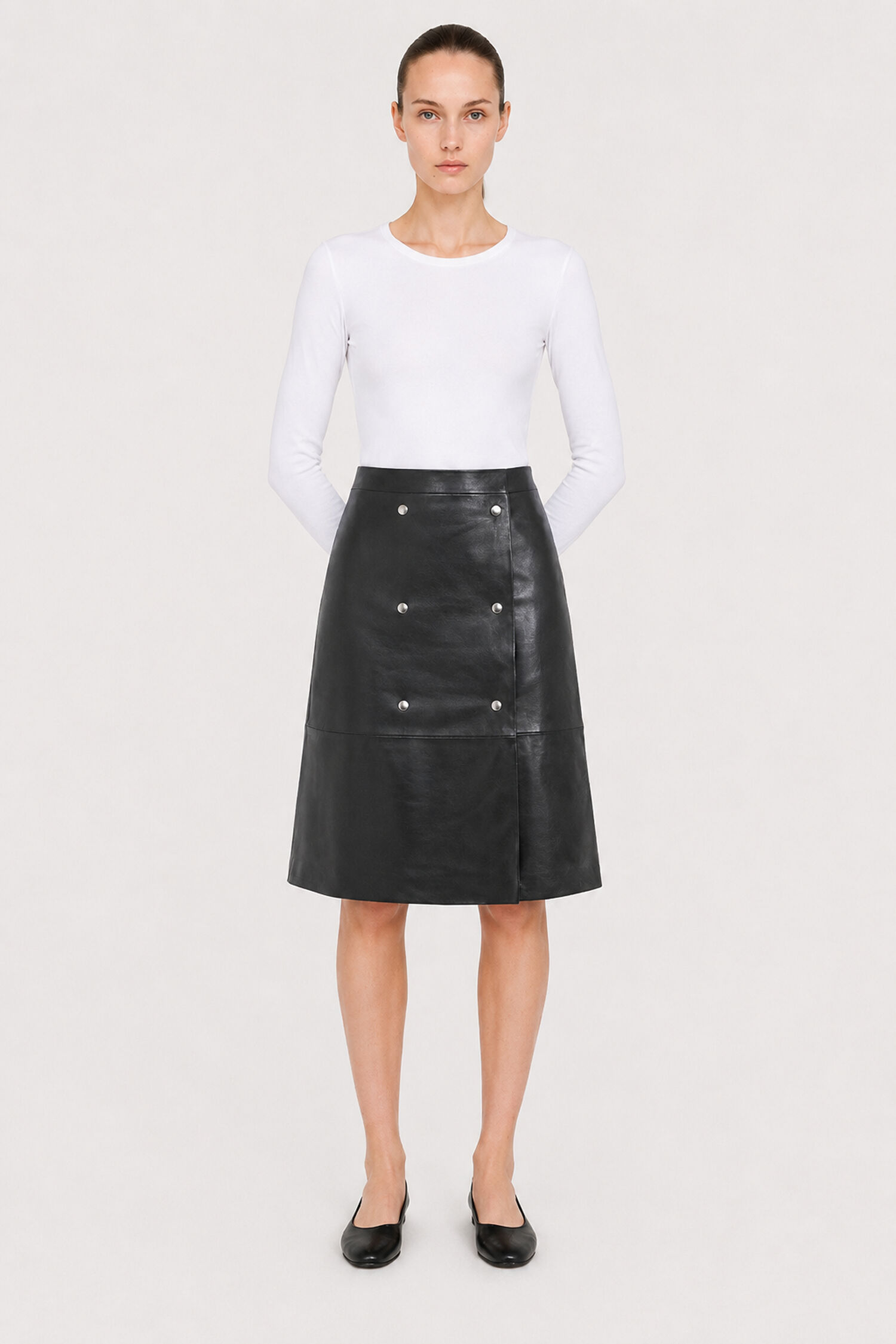 Miley Leather Skirt