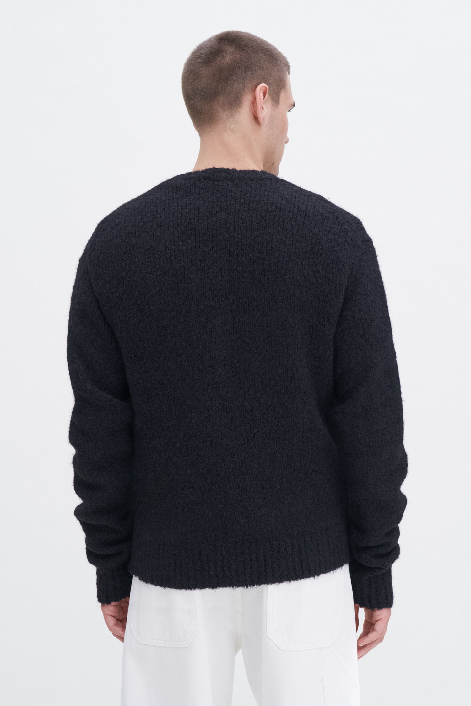 Soft Alpaca V-Neck Sweater