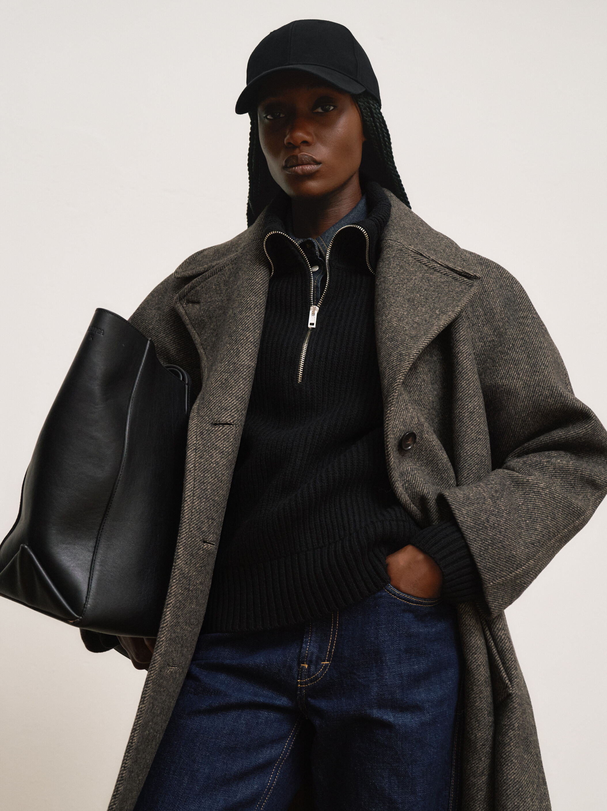 Rick Wool Jacket - Black | FILIPPA K