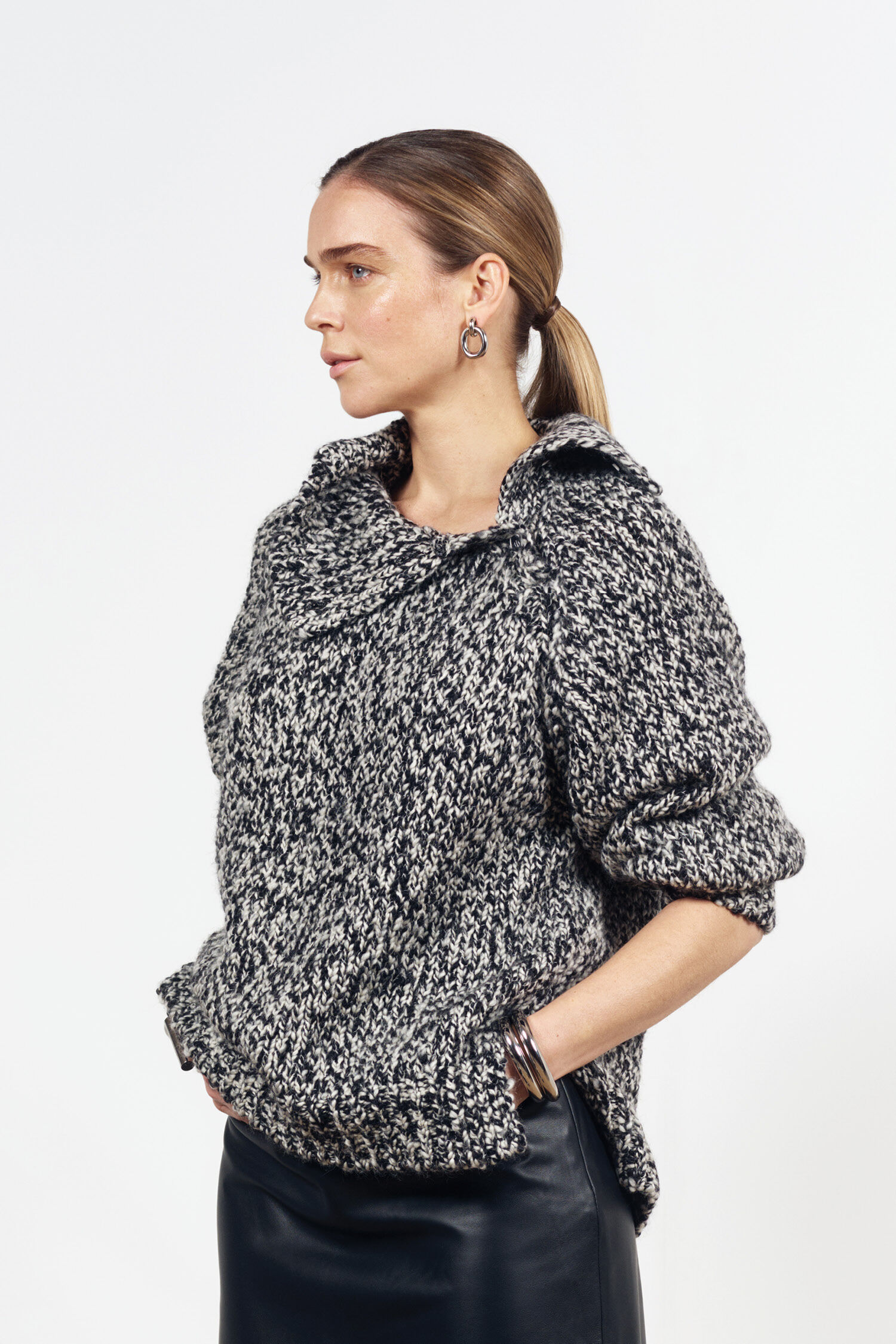 値下FILIPPAKフィリッパコーDavina Oversized Blazer Davina Oversized Blazer - Dark Chocolate | FILIPPA K
