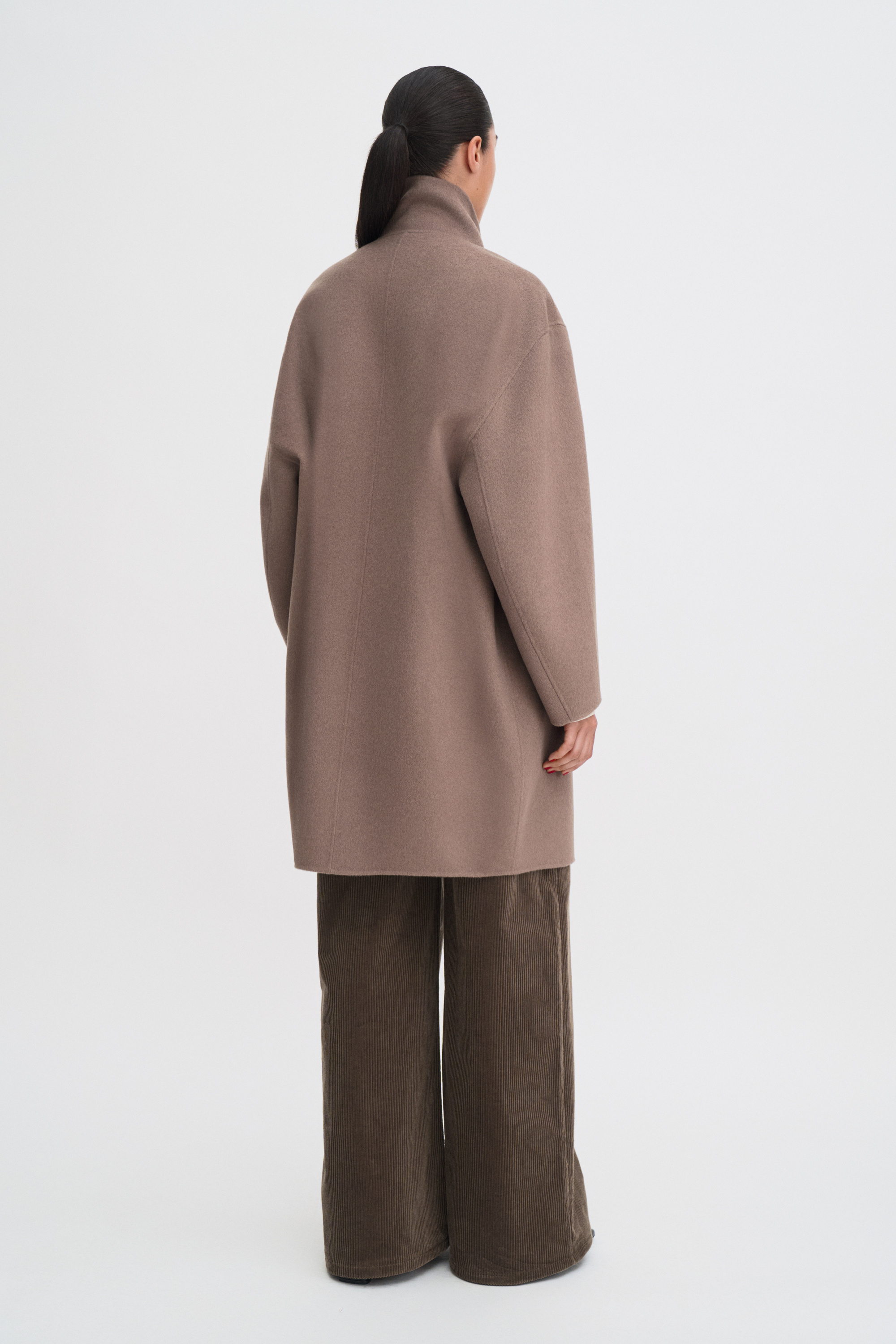 Filippa K Dafina Coat In Gray