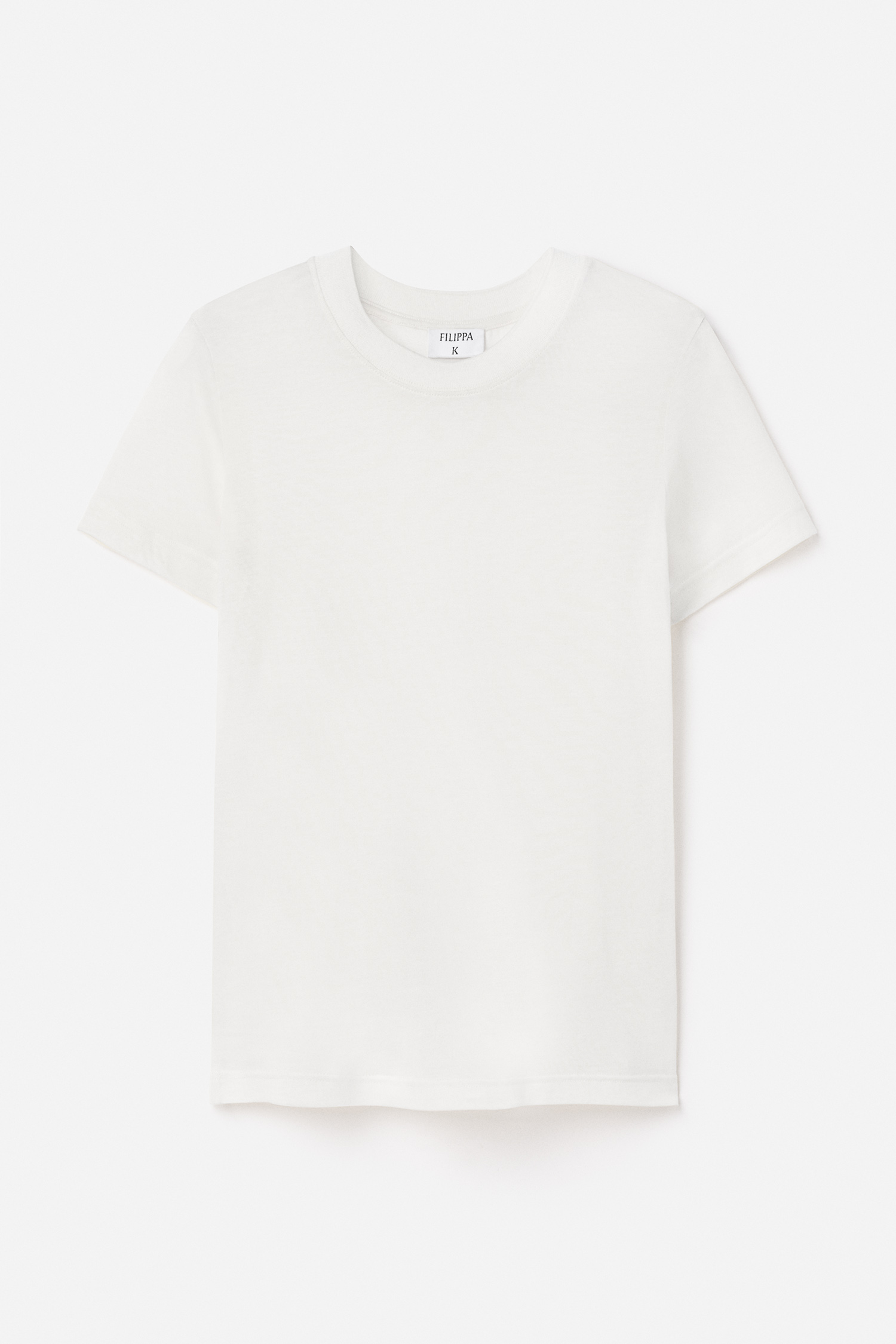Filippa K Lyocell Cashmere Tee In White