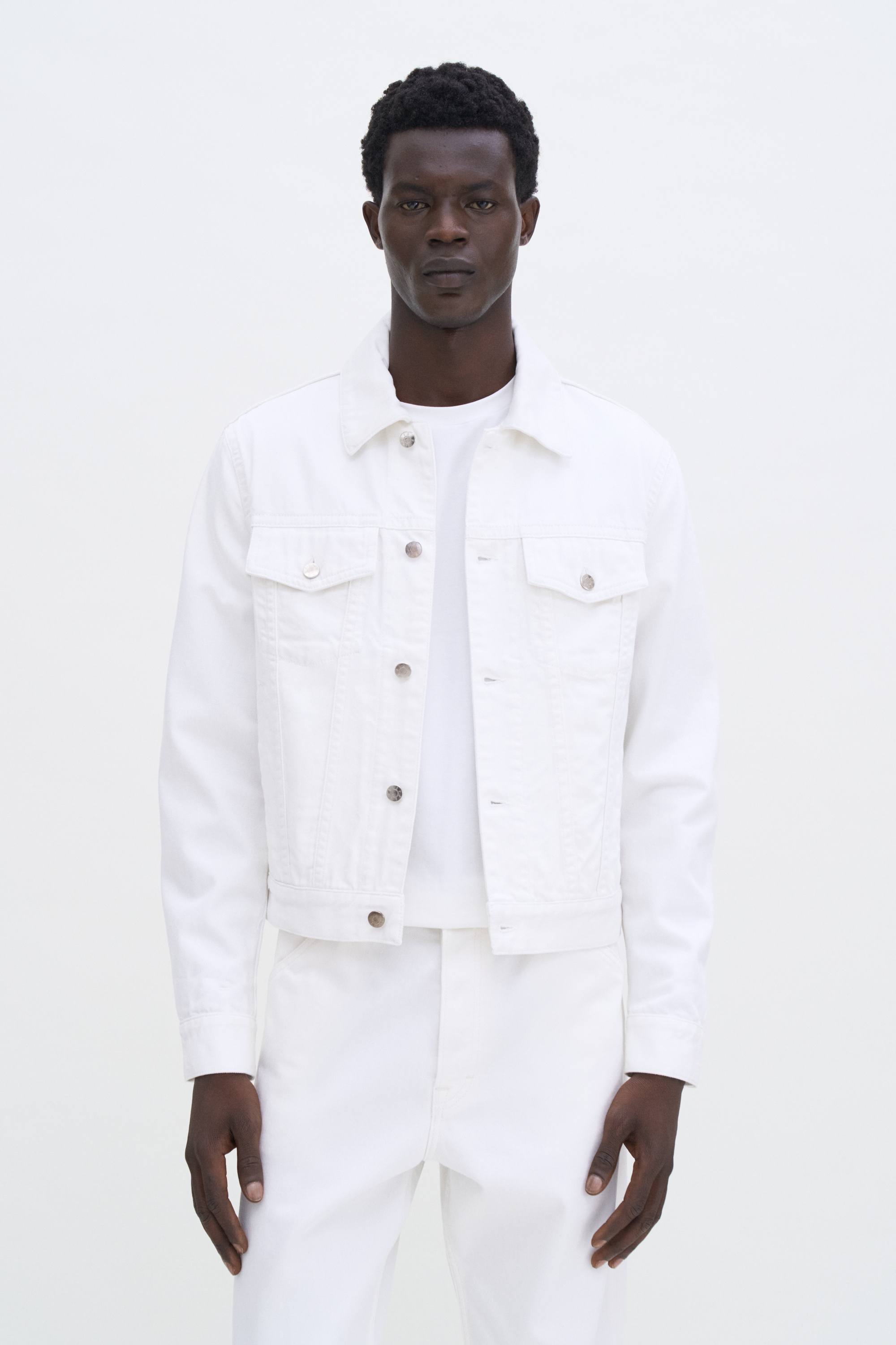Filippa K Classic Jean Jacket In White