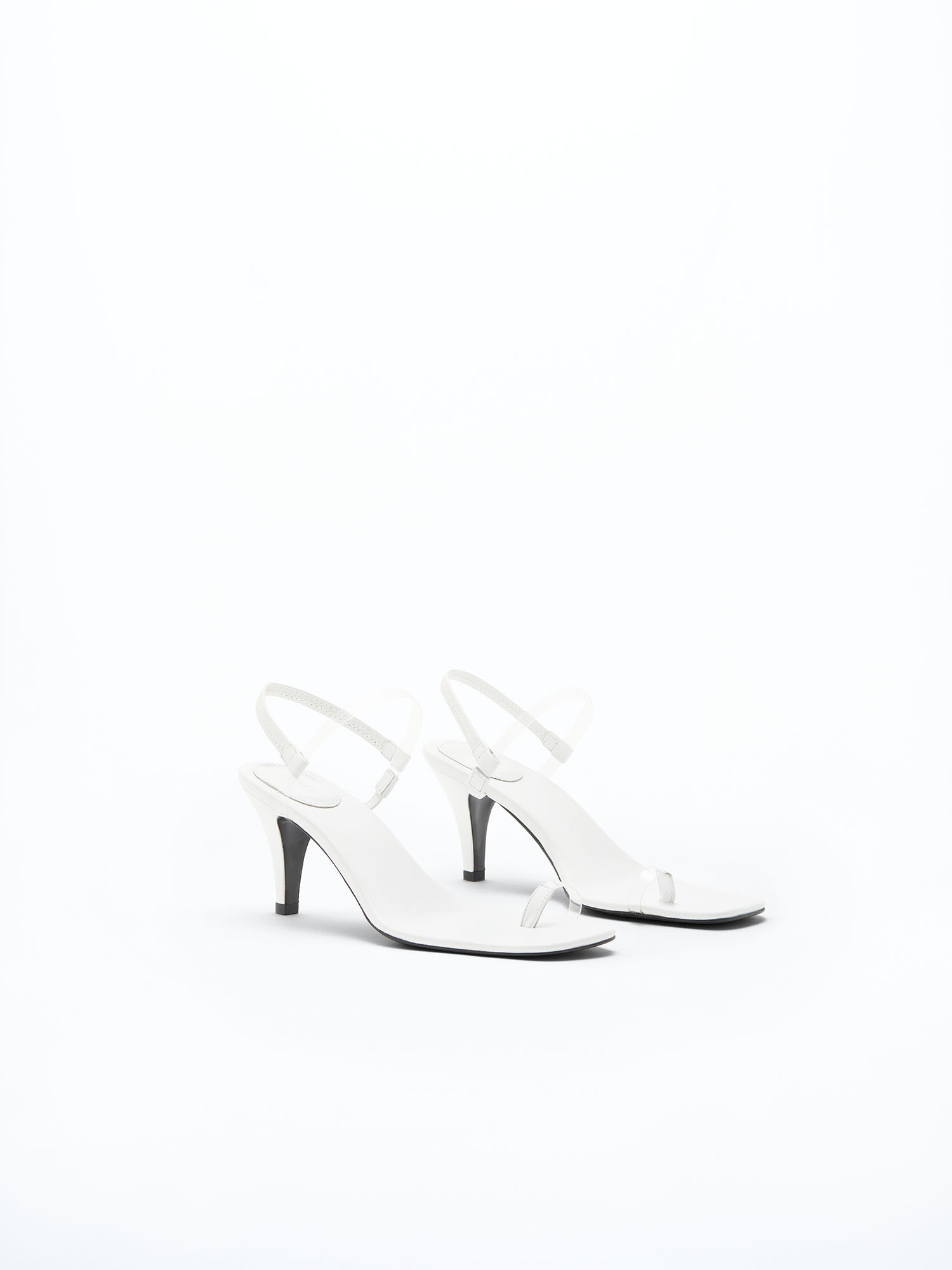 Shop Filippa K Toe Strap Sandals In White