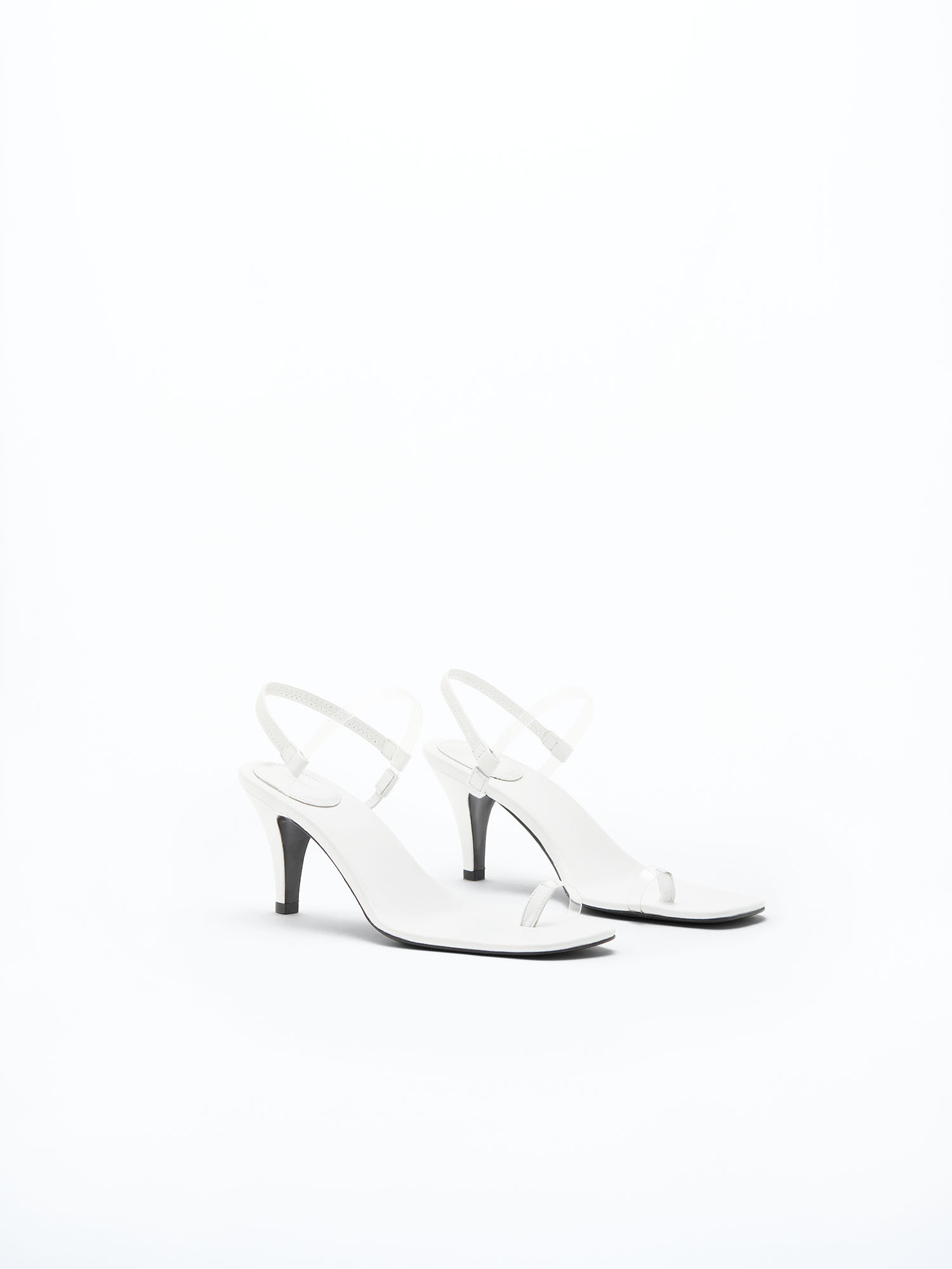 Filippa K Toe Strap Sandals In White