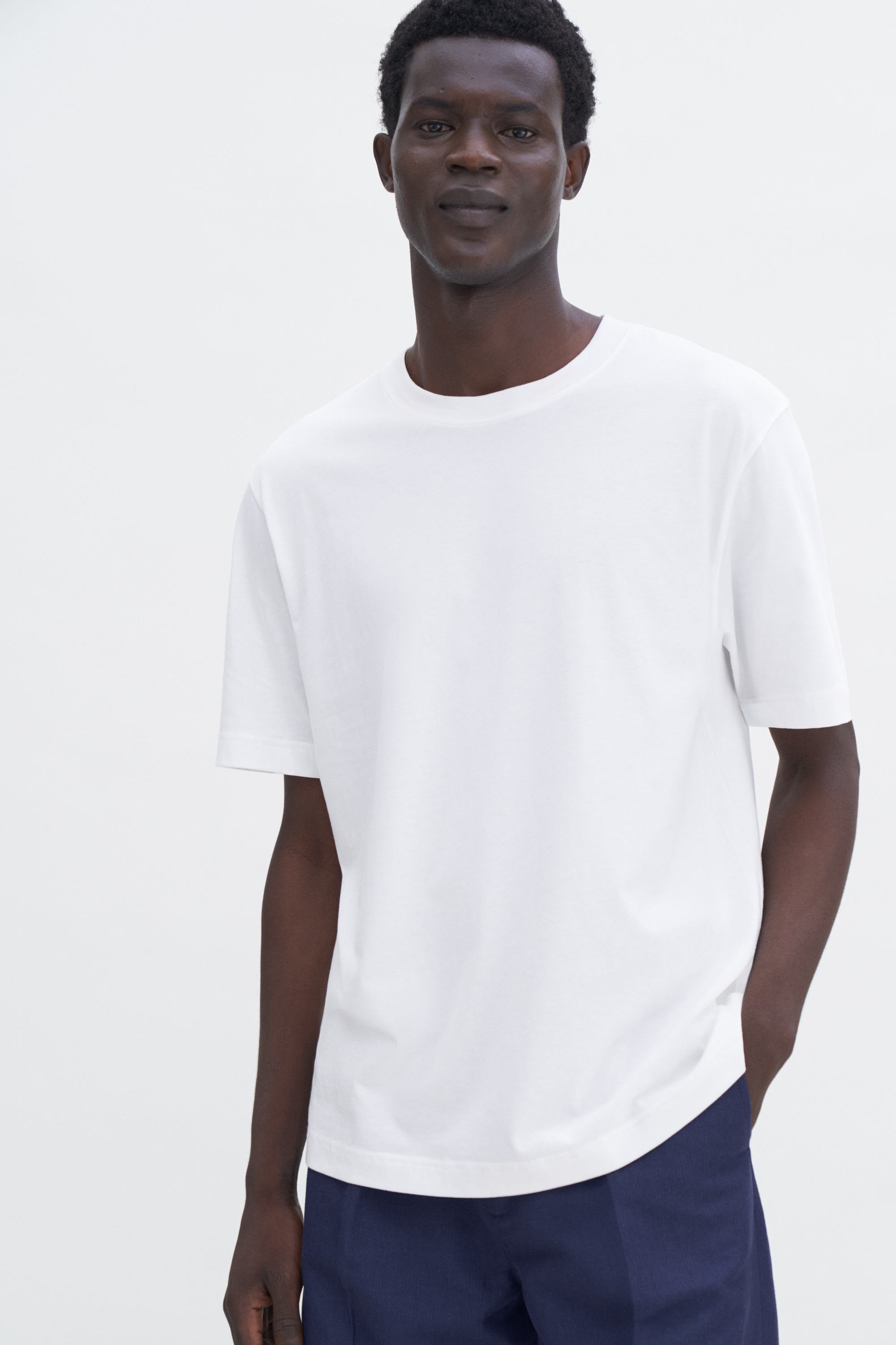 Filippa K Regenerative Cotton Tee In White