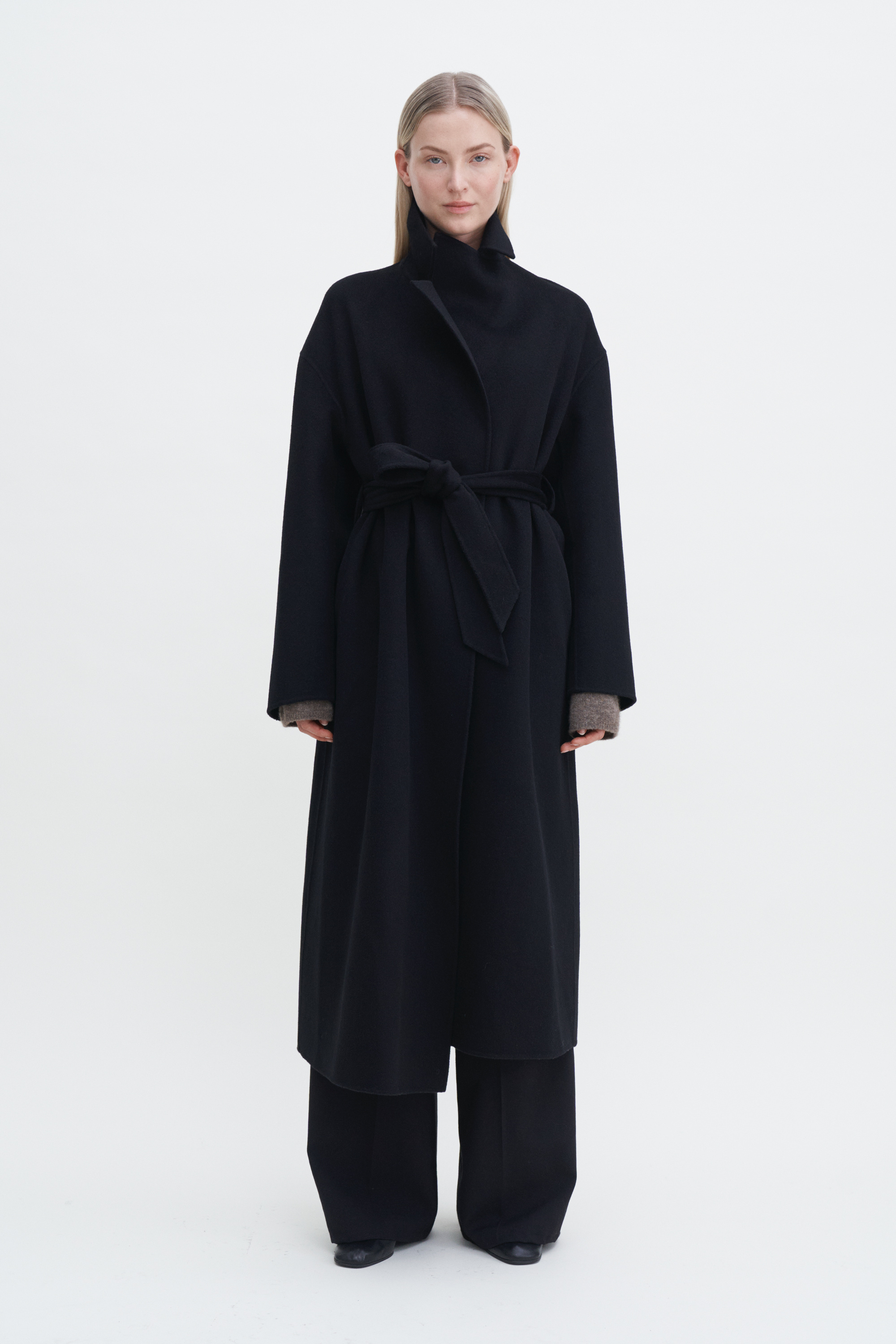 Filippa K Alyssa Doublé Coat In Black
