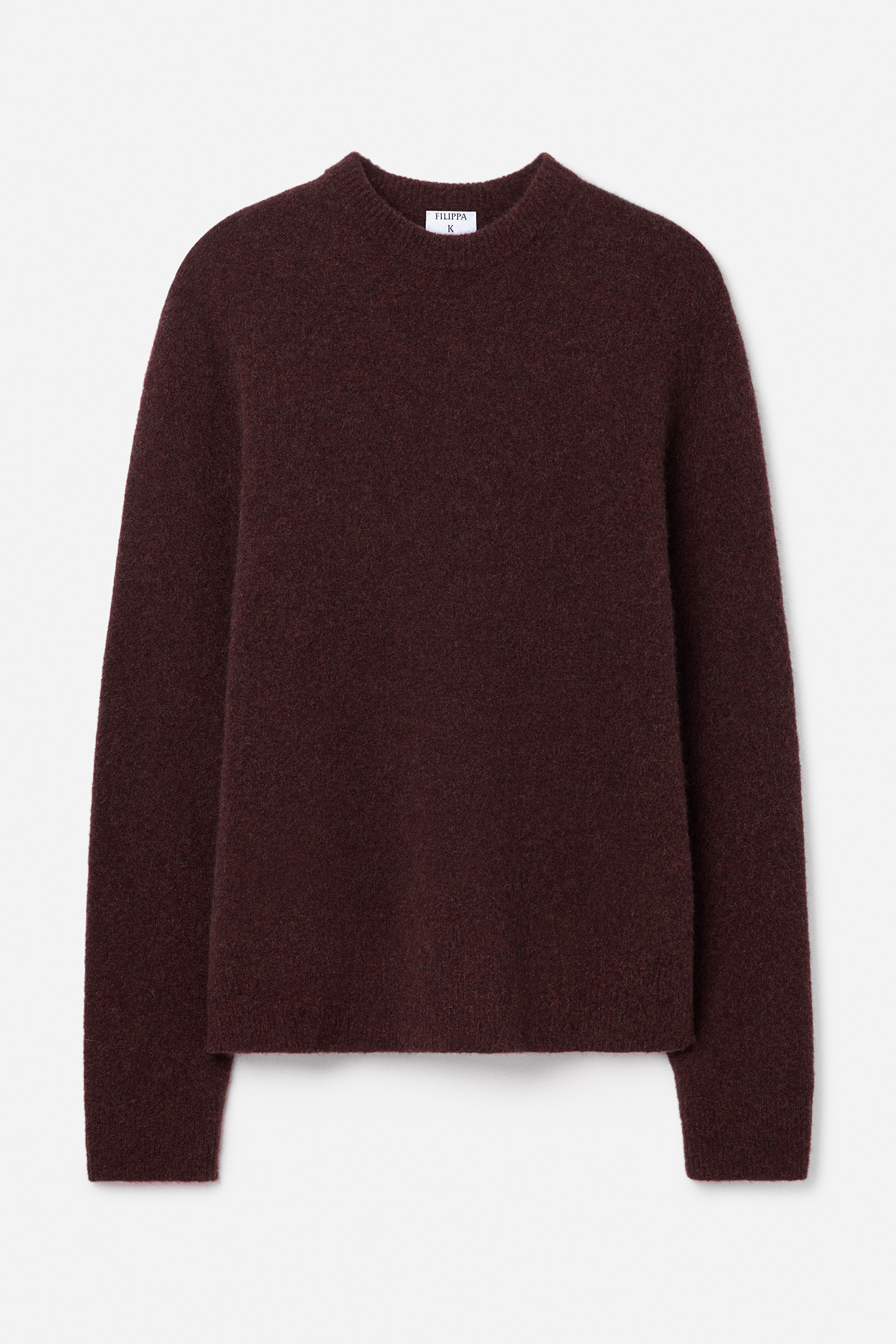 Filippa K Yak Sweater In Burgundy