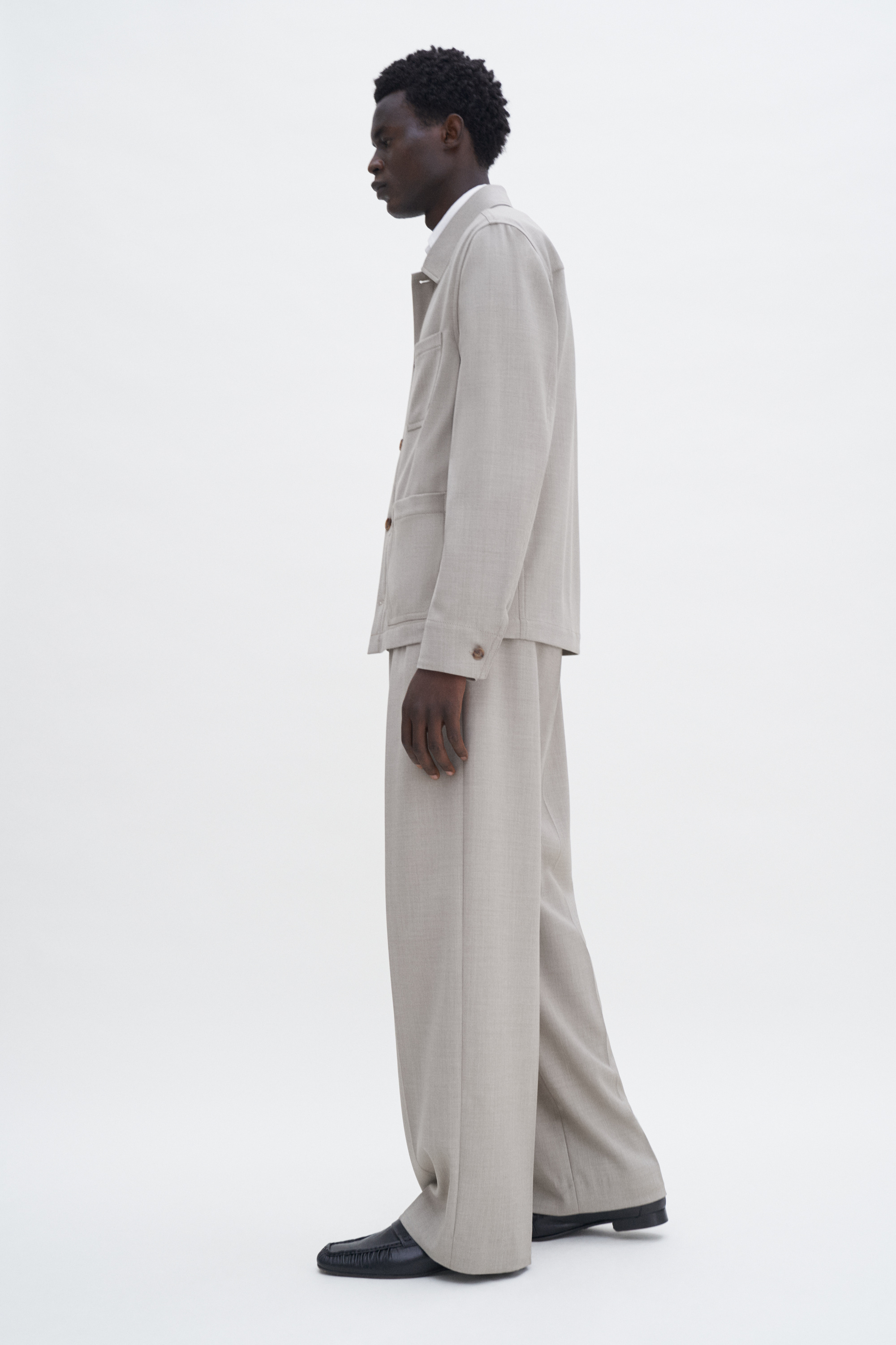 Filippa K Work Jacket In Beige