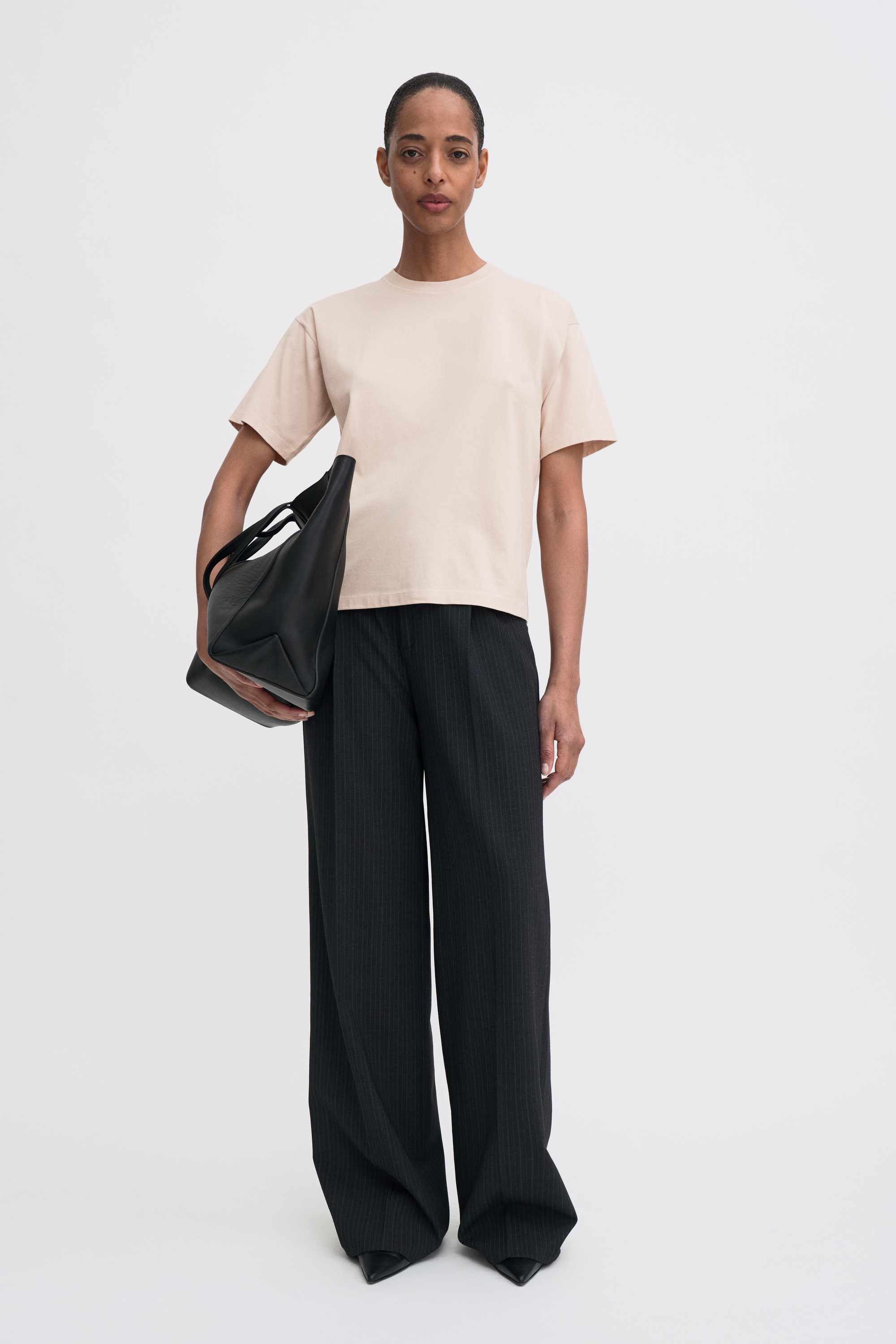 Filippa K Loose Fit Tee In Pink