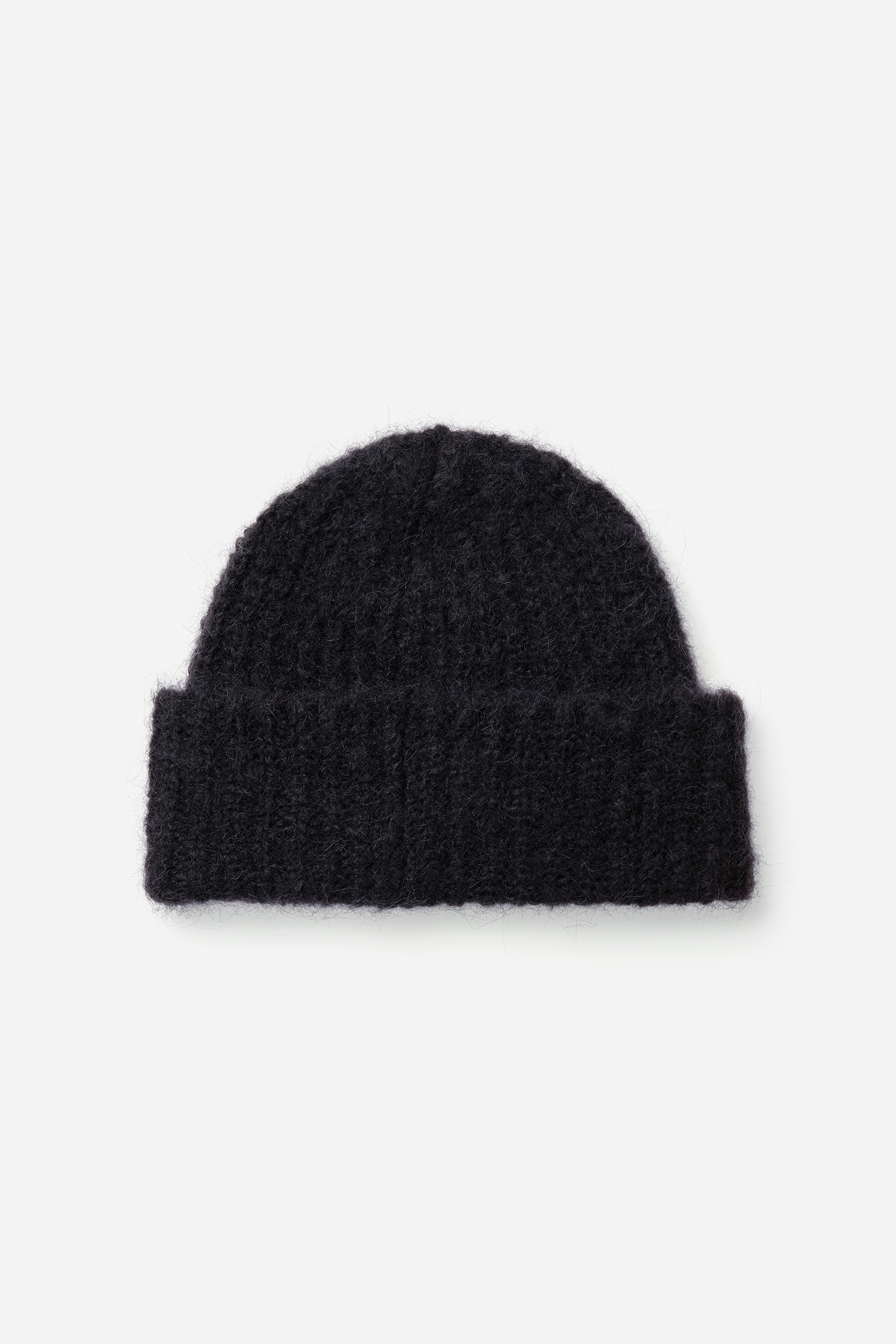 Filippa K Hairy Alpaca Hat In Black