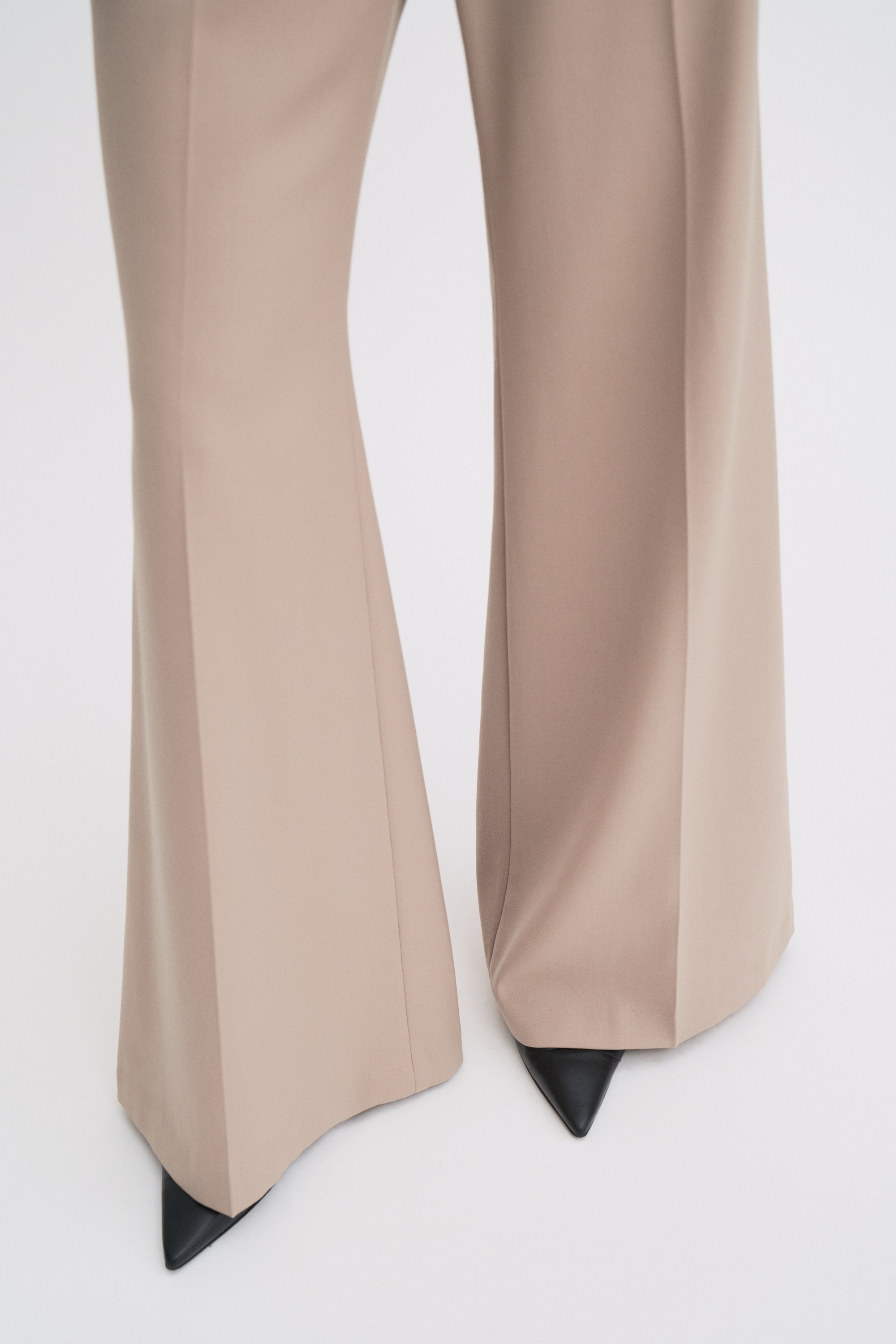 Filippa K Dionne Flare Trousers In Sand