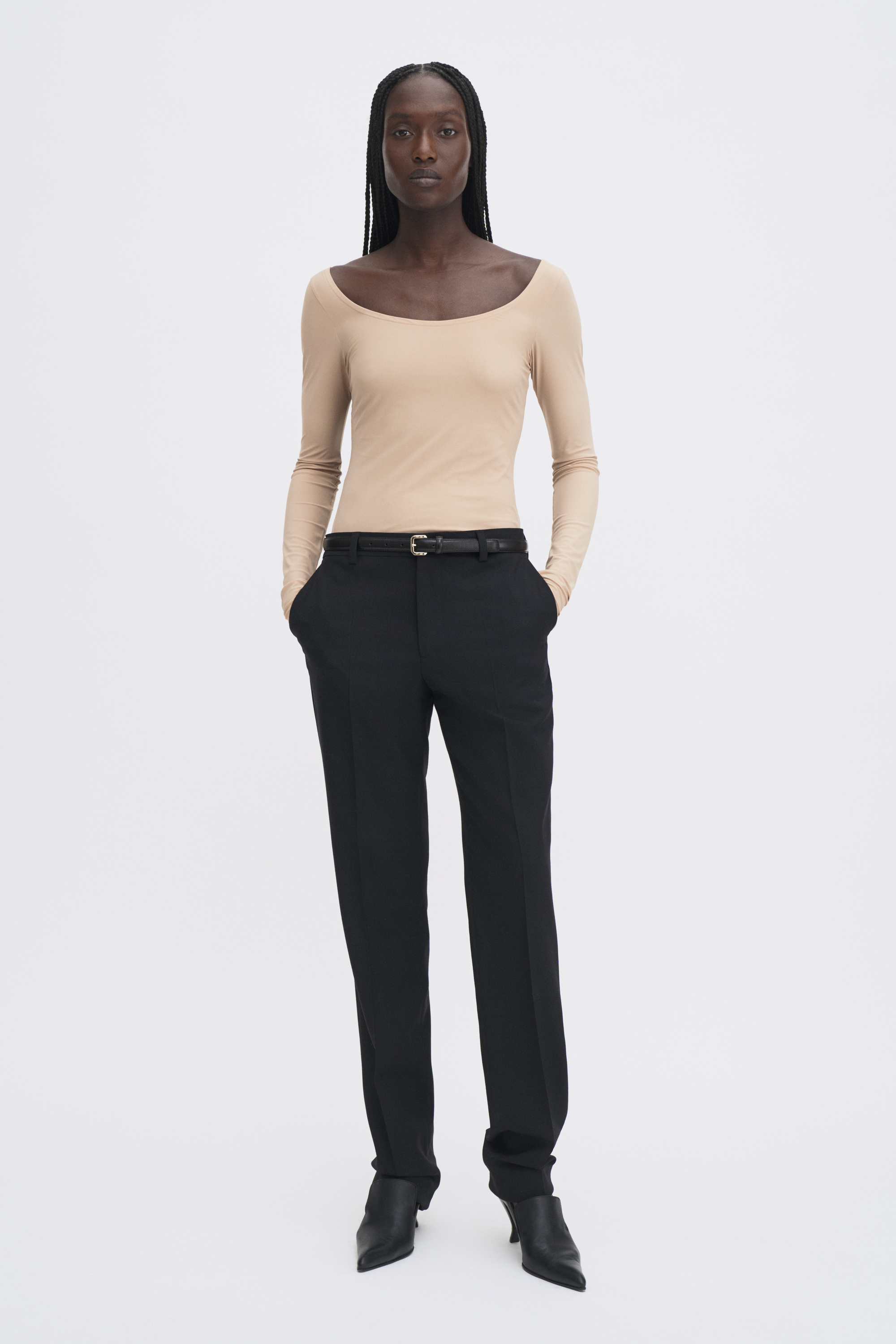 Filippa K Ballet Top In Brown
